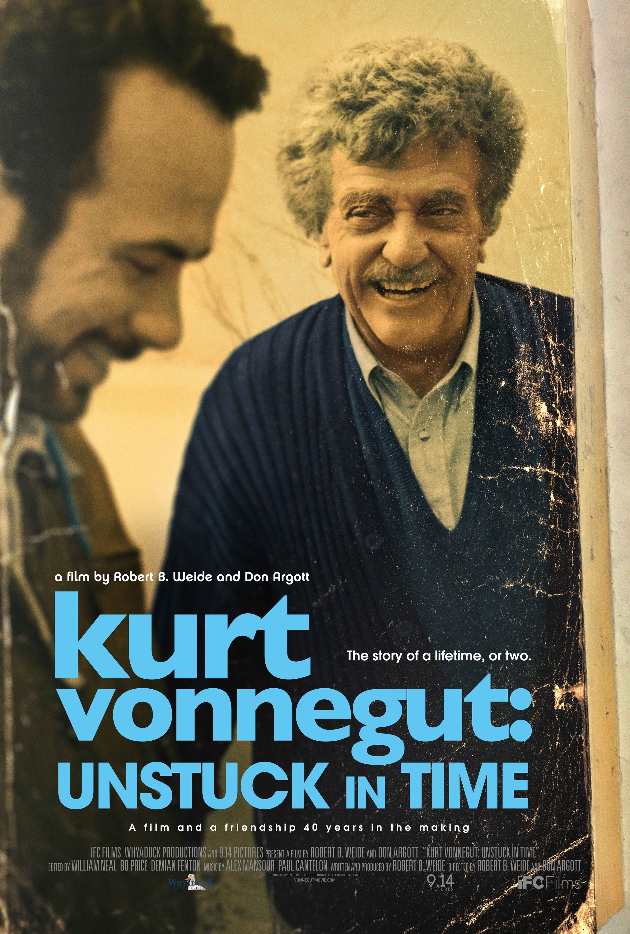 Mega Sized Movie Poster Image for Kurt Vonnegut: Unstuck in Time 