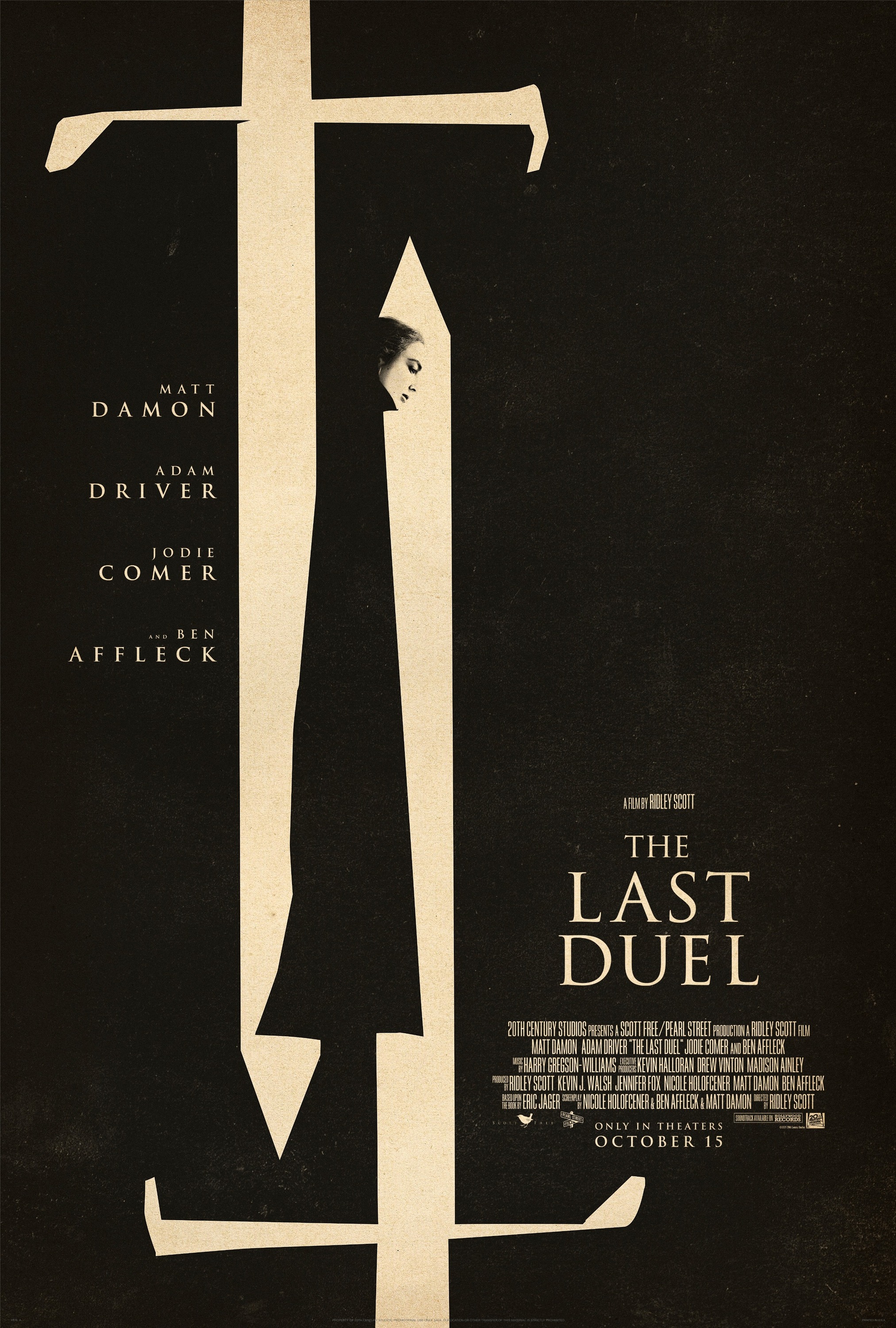 Mega Sized Movie Poster Image for The Last Duel (#1 of 6)