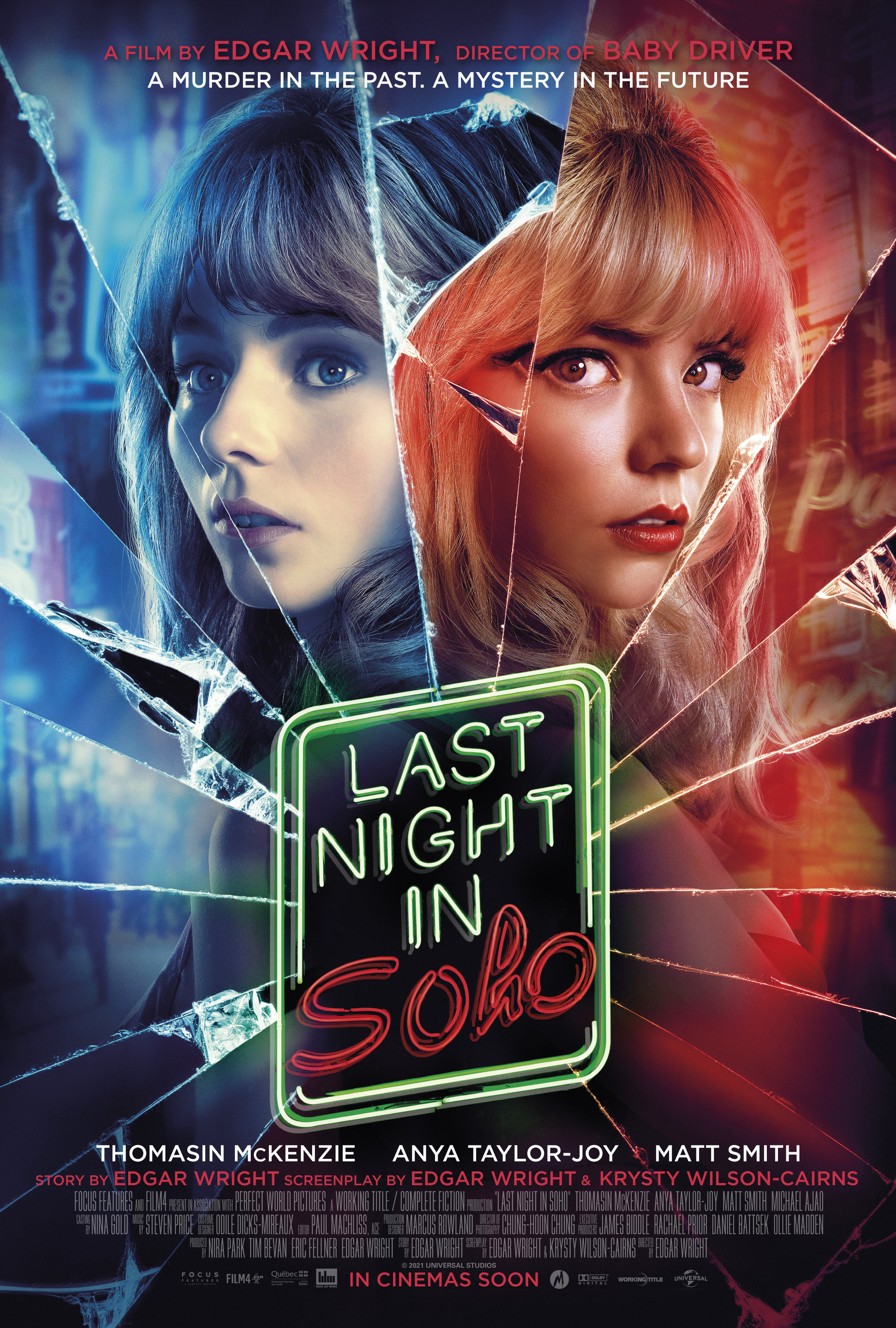 Mega Sized Movie Poster Image for Last Night in Soho (#4 of 6)