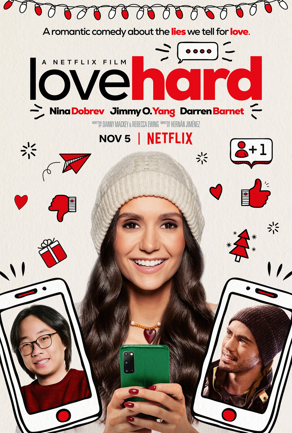 Extra Large Movie Poster Image for Love Hard 