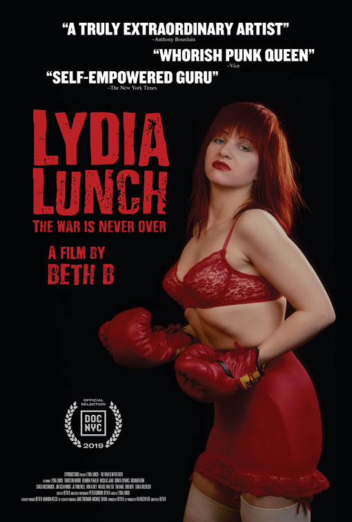 Lydia Lunch: The War Is Never Over Movie Poster