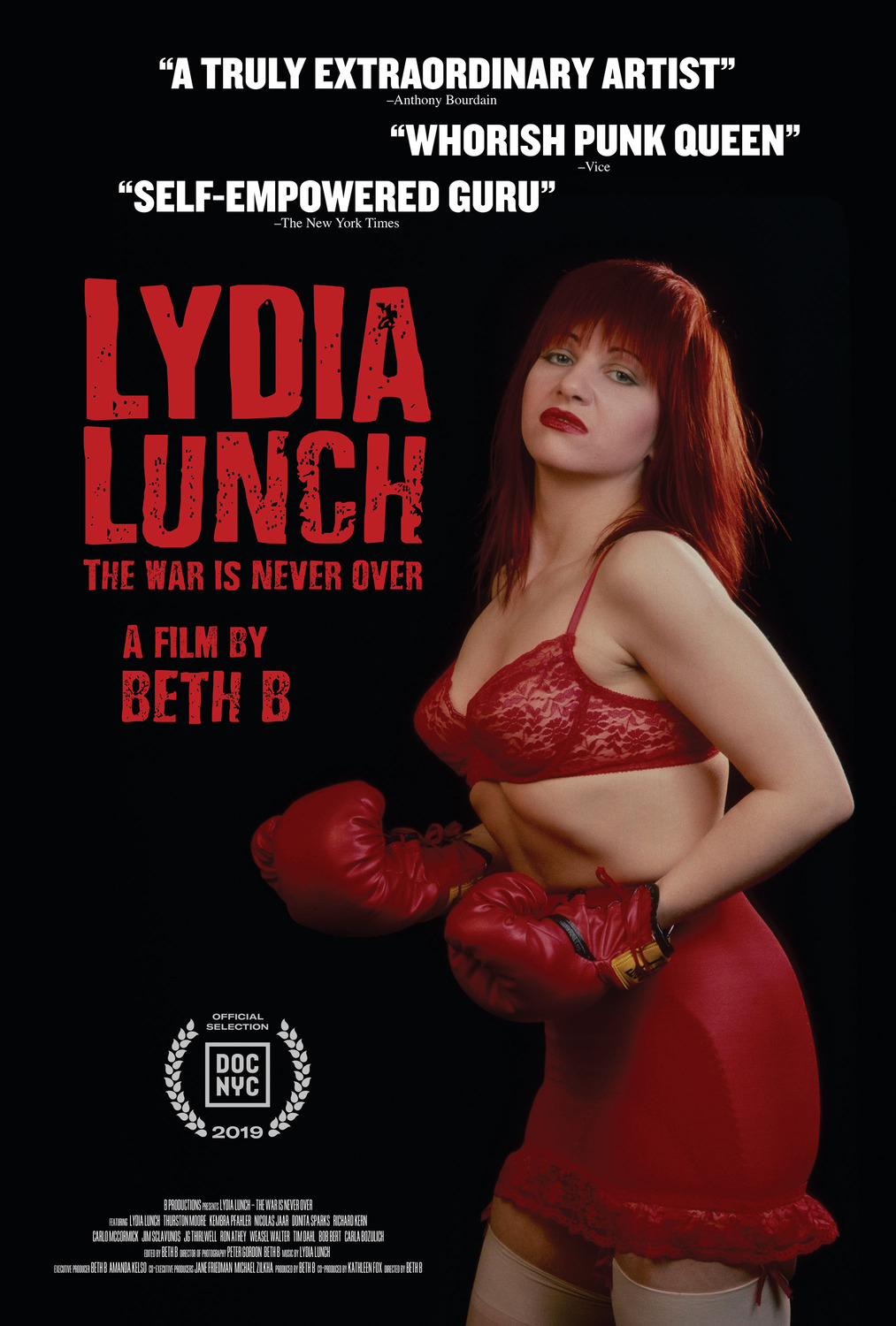 Extra Large Movie Poster Image for Lydia Lunch: The War Is Never Over 