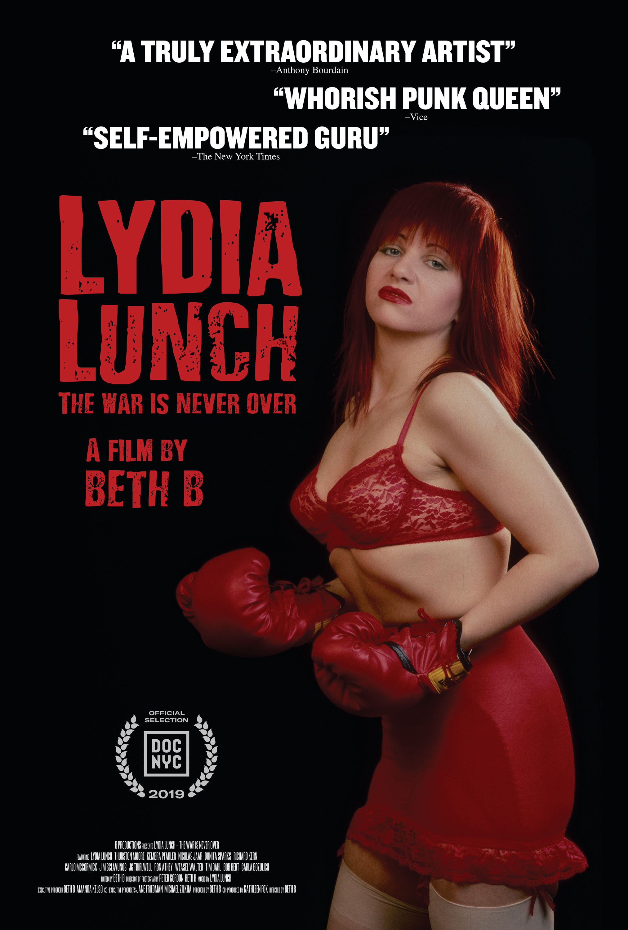 Mega Sized Movie Poster Image for Lydia Lunch: The War Is Never Over 