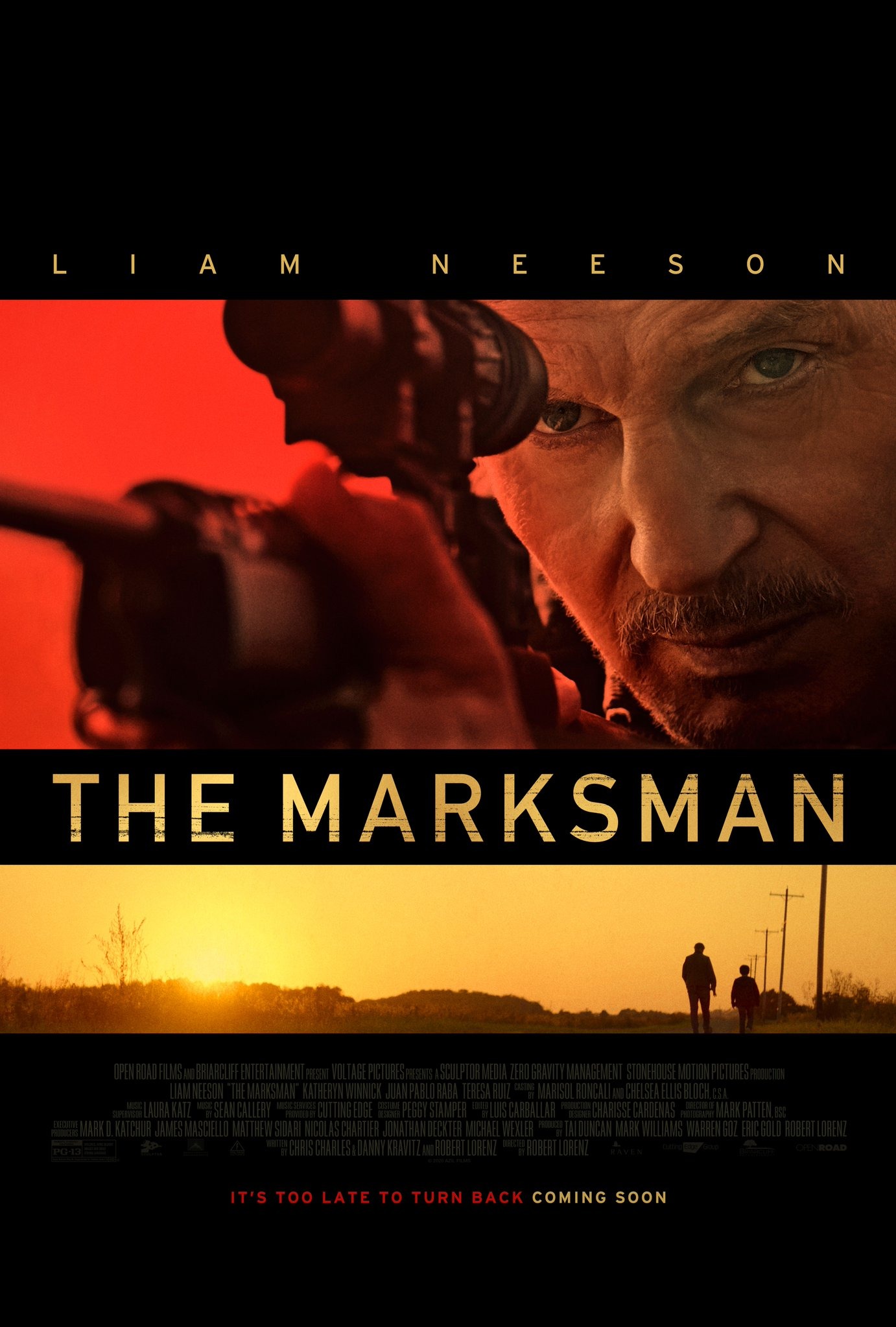Mega Sized Movie Poster Image for The Marksman (#1 of 2)