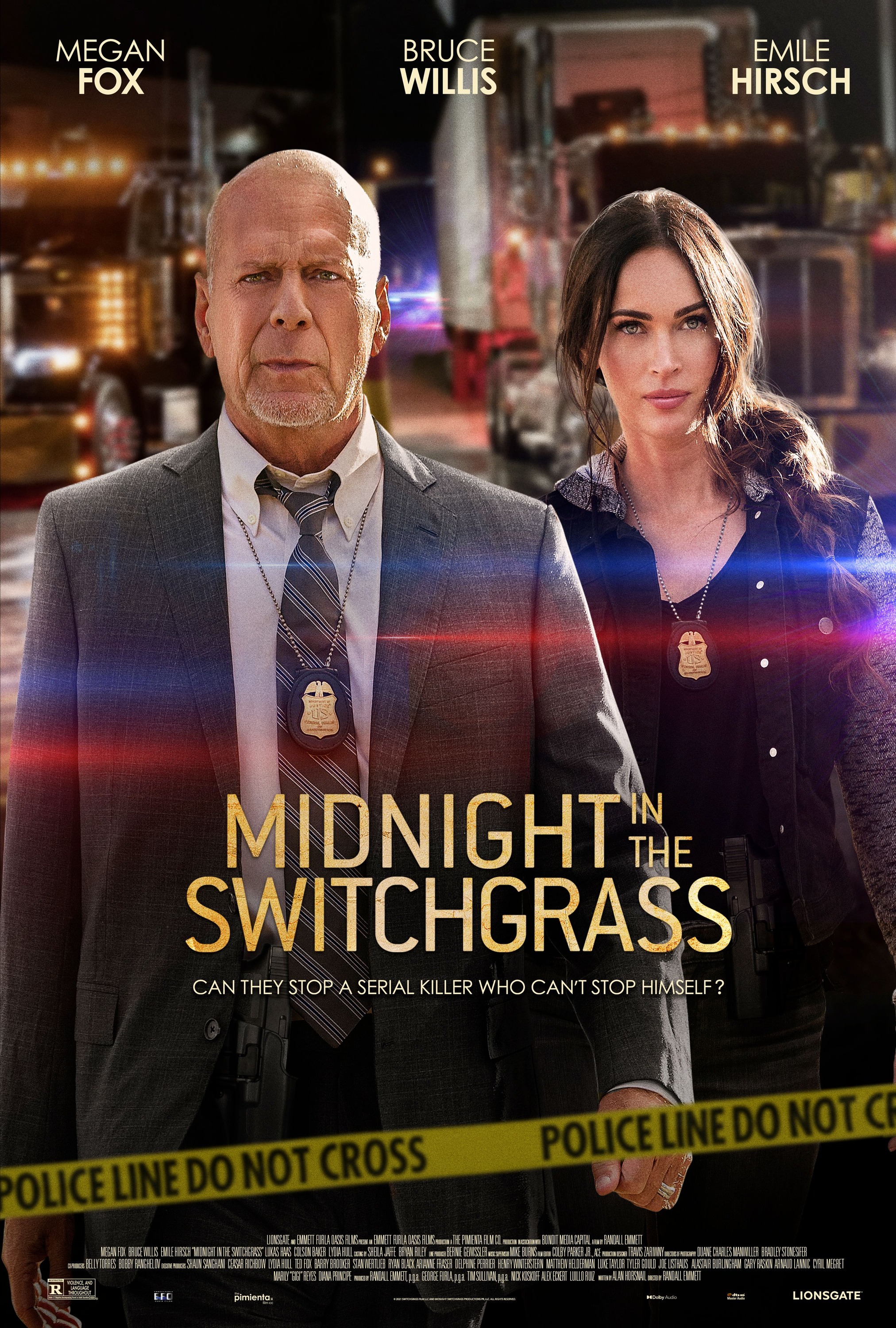 Mega Sized Movie Poster Image for Midnight in the Switchgrass 