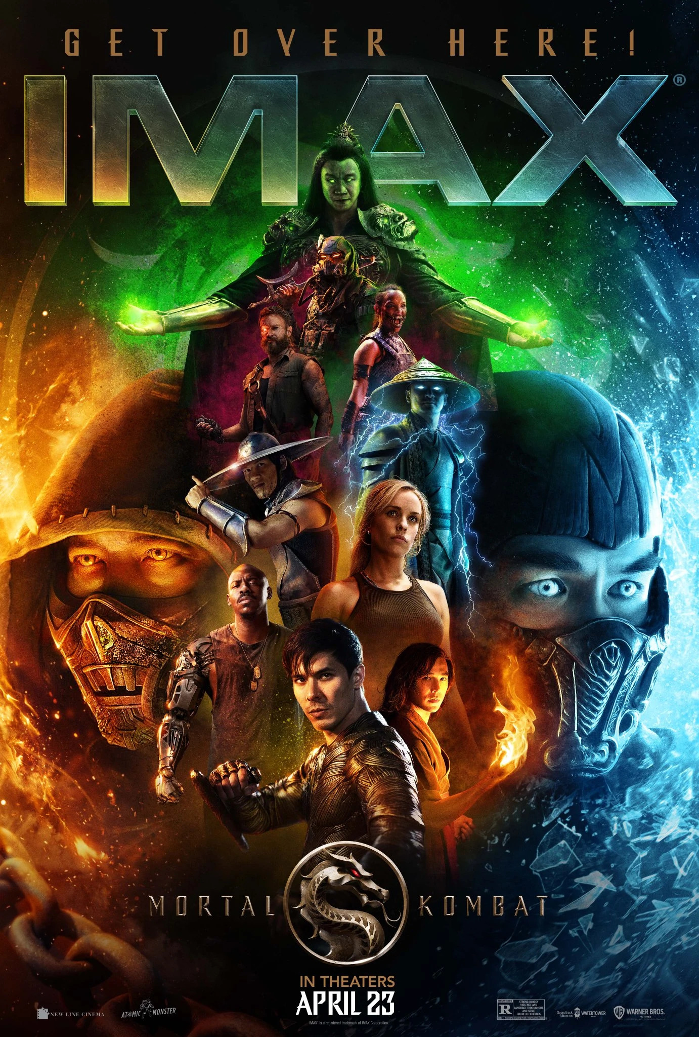 Mega Sized Movie Poster Image for Mortal Kombat (#5 of 16)