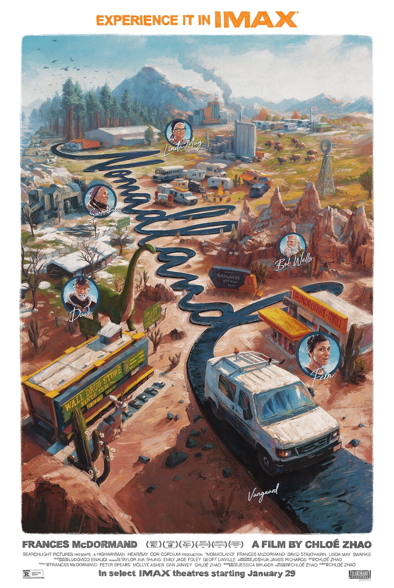 Mega Sized Movie Poster Image for Nomadland (#4 of 9)