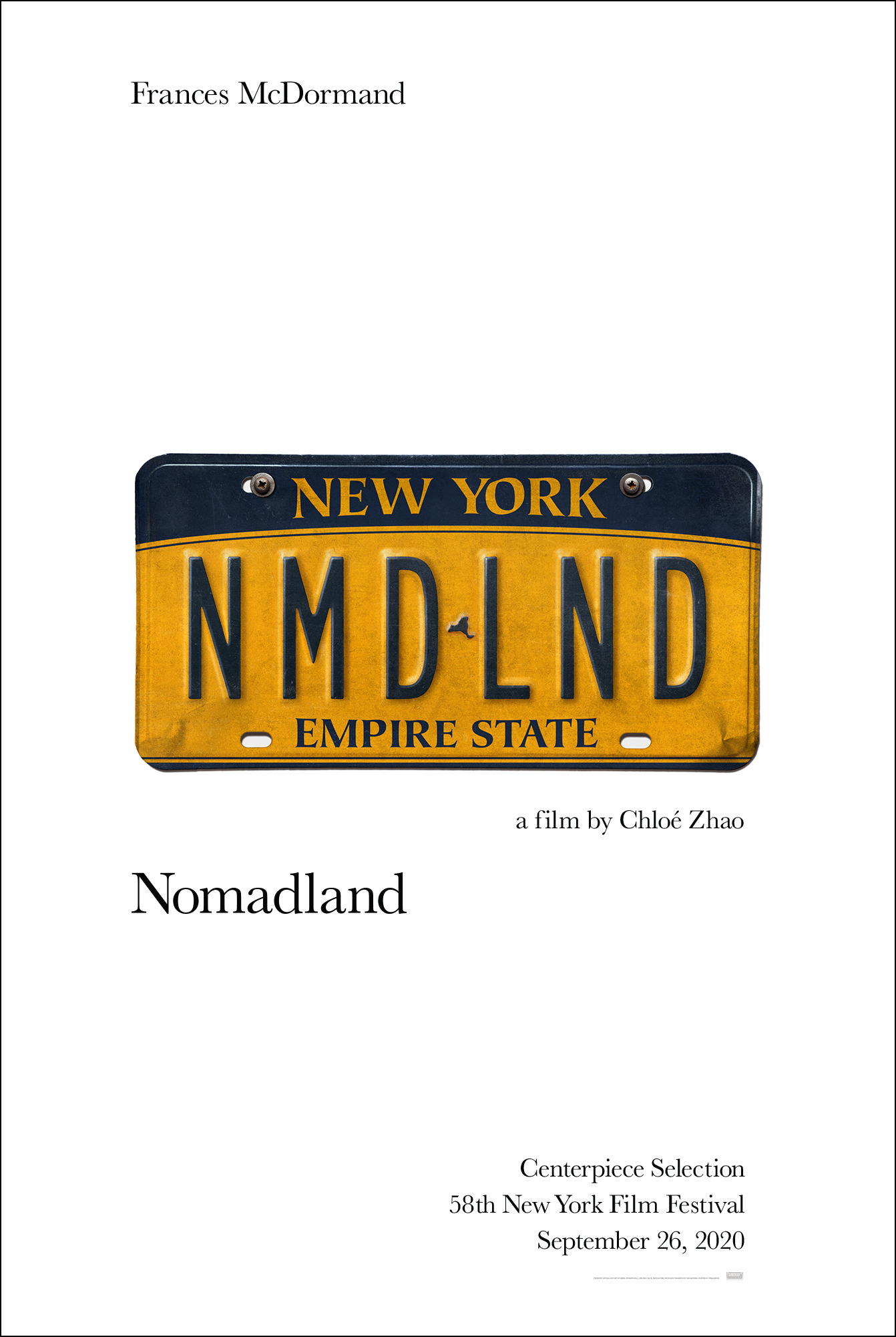 Mega Sized Movie Poster Image for Nomadland (#8 of 9)