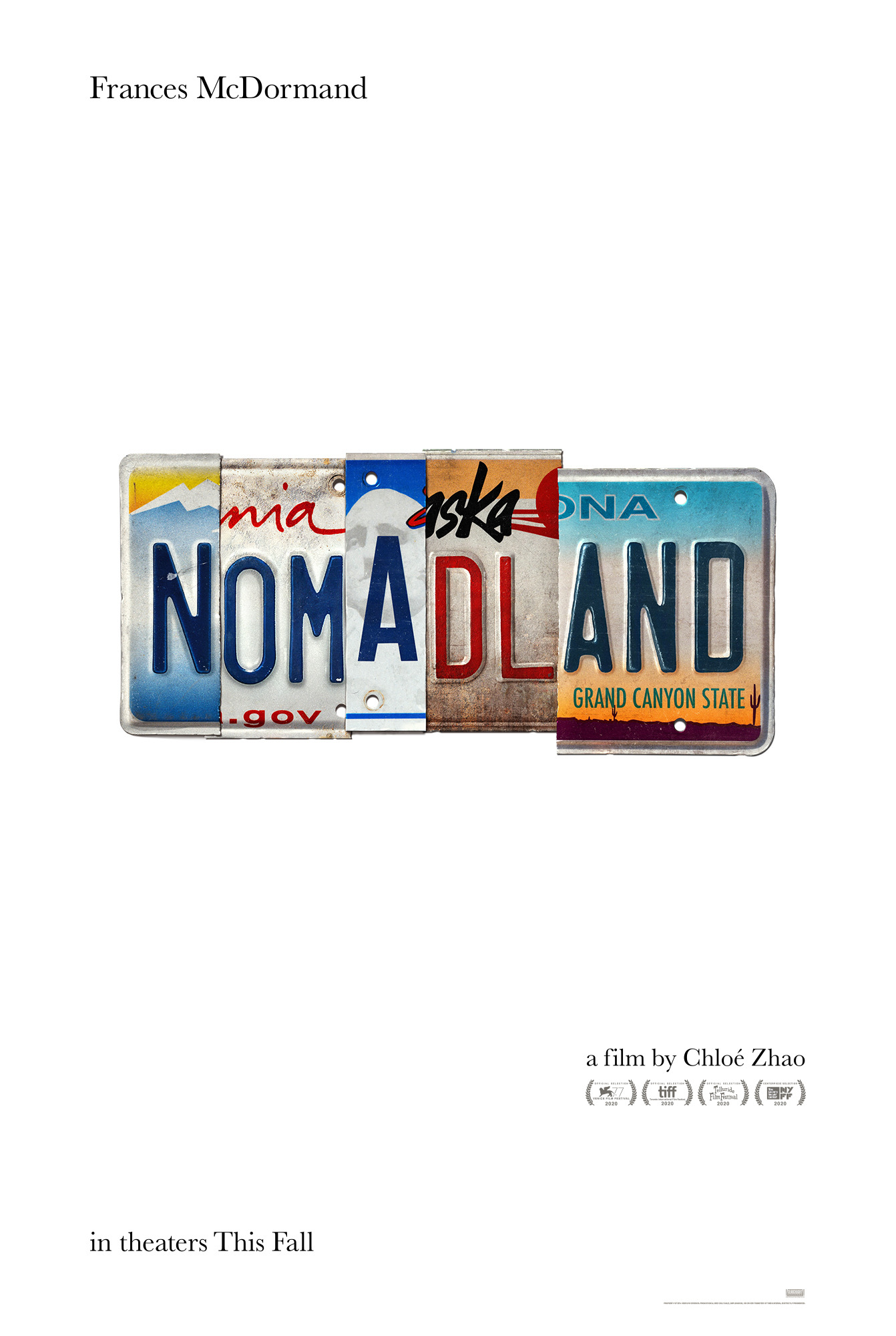 Mega Sized Movie Poster Image for Nomadland (#1 of 9)