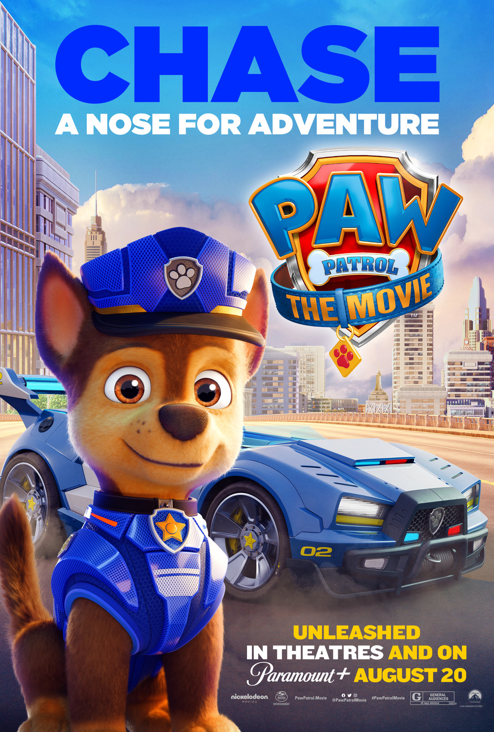 Extra Large Movie Poster Image for PAW Patrol: The Movie (#3 of 16)