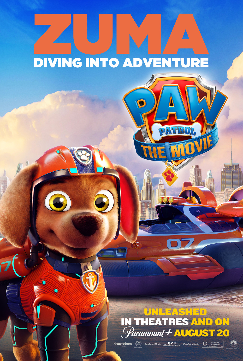 Extra Large Movie Poster Image for PAW Patrol: The Movie (#6 of 16)