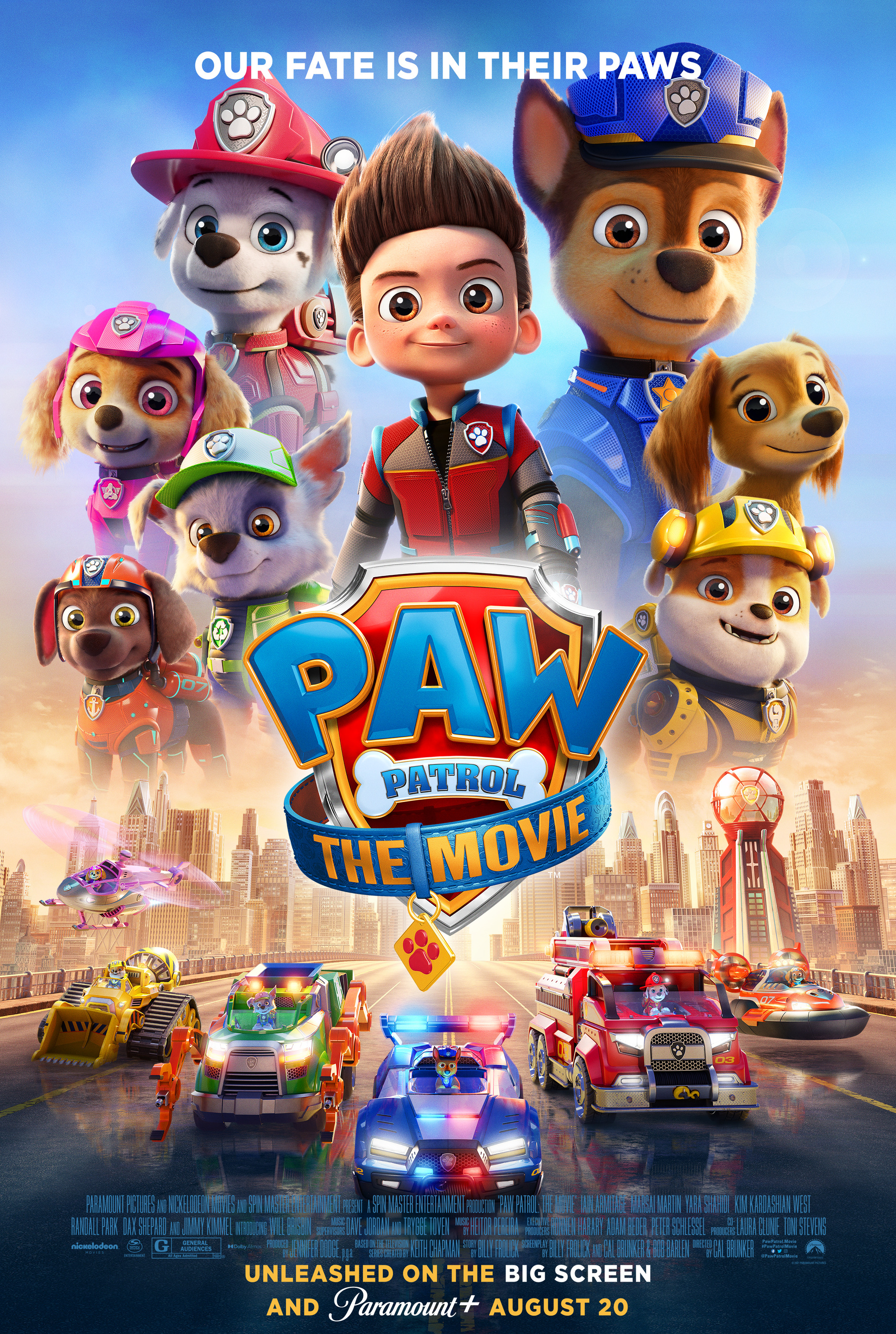 Mega Sized Movie Poster Image for PAW Patrol: The Movie (#1 of 16)
