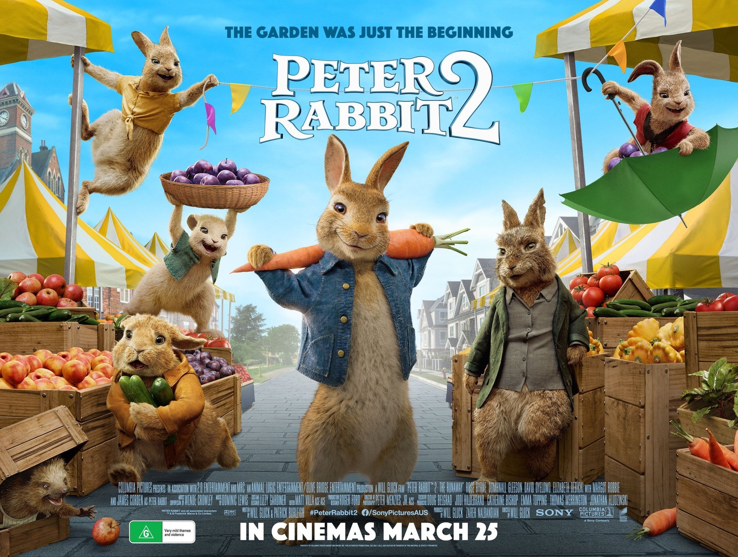 Extra Large Movie Poster Image for Peter Rabbit 2 (#10 of 20)