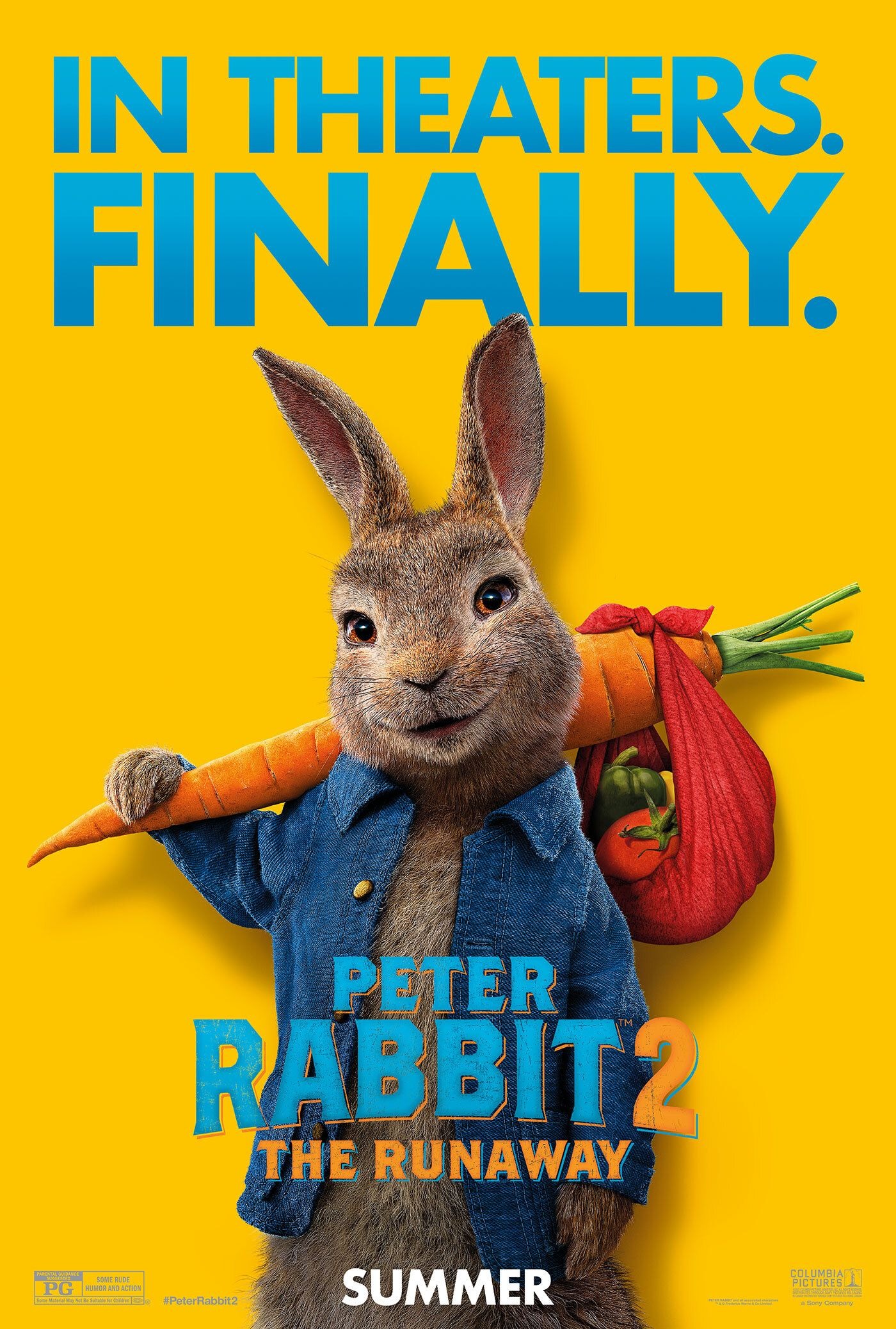 Mega Sized Movie Poster Image for Peter Rabbit 2 (#11 of 20)