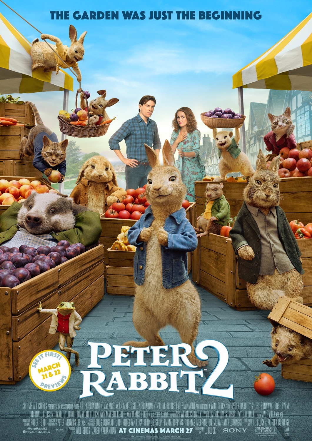 Extra Large Movie Poster Image for Peter Rabbit 2 (#3 of 20)
