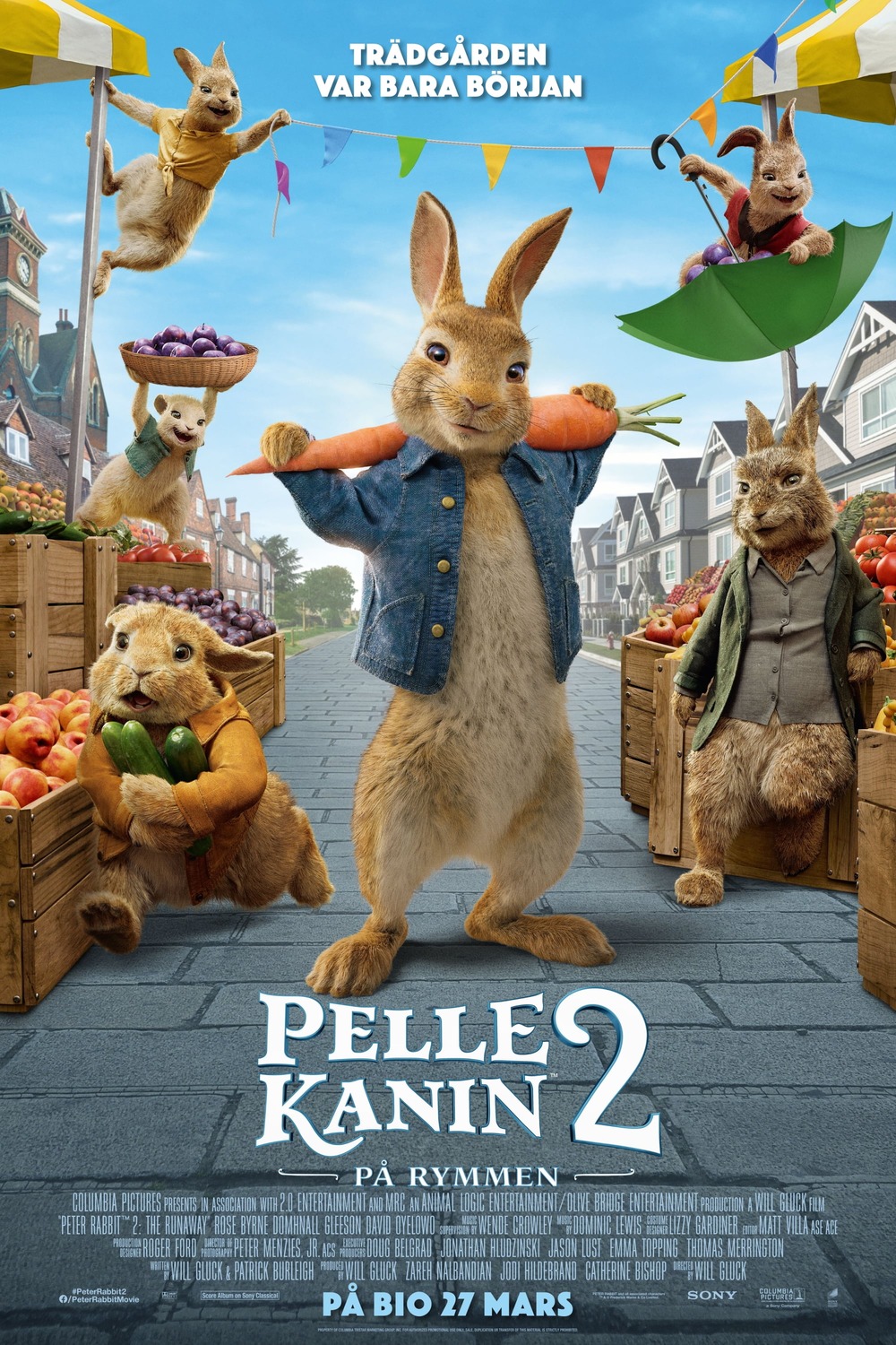Extra Large Movie Poster Image for Peter Rabbit 2 (#8 of 20)