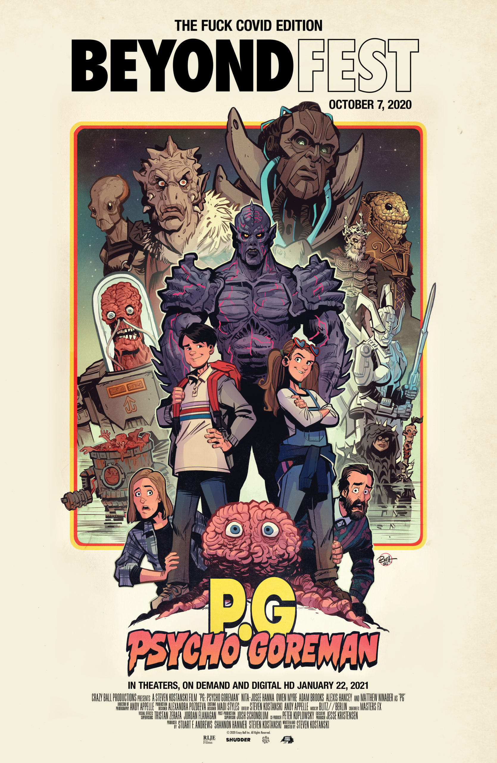 Mega Sized Movie Poster Image for Psycho Goreman (#2 of 3)