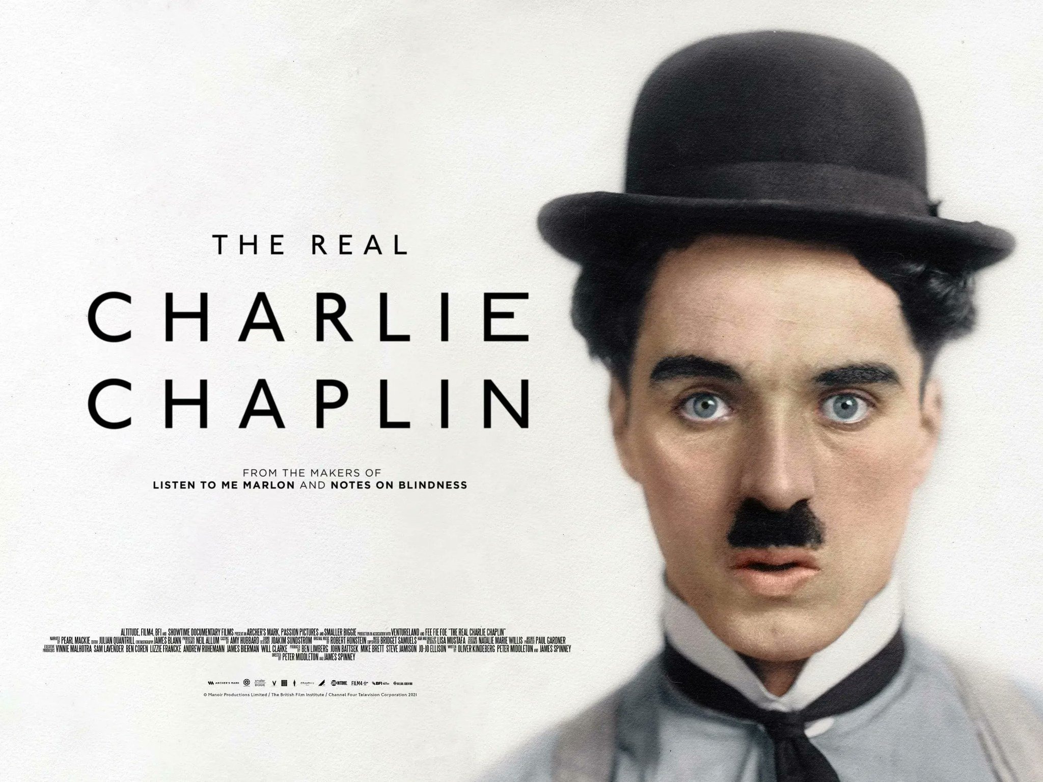 Mega Sized Movie Poster Image for The Real Charlie Chaplin 