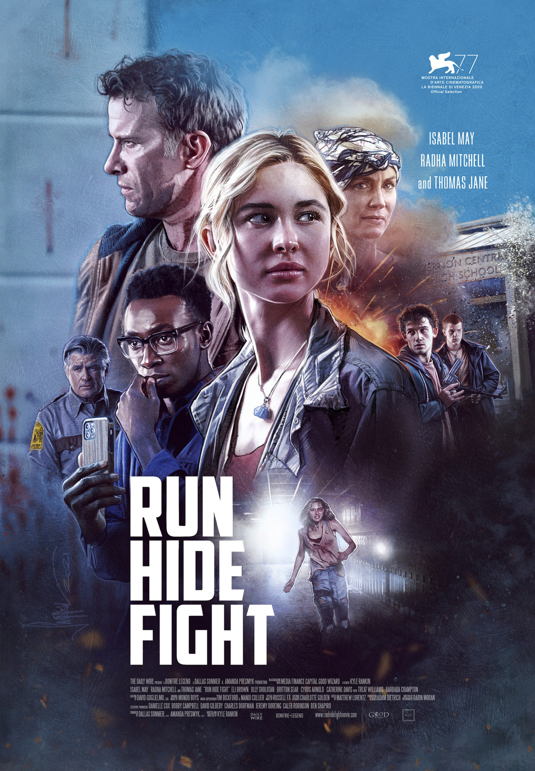 Extra Large Movie Poster Image for Run Hide Fight (#2 of 2)