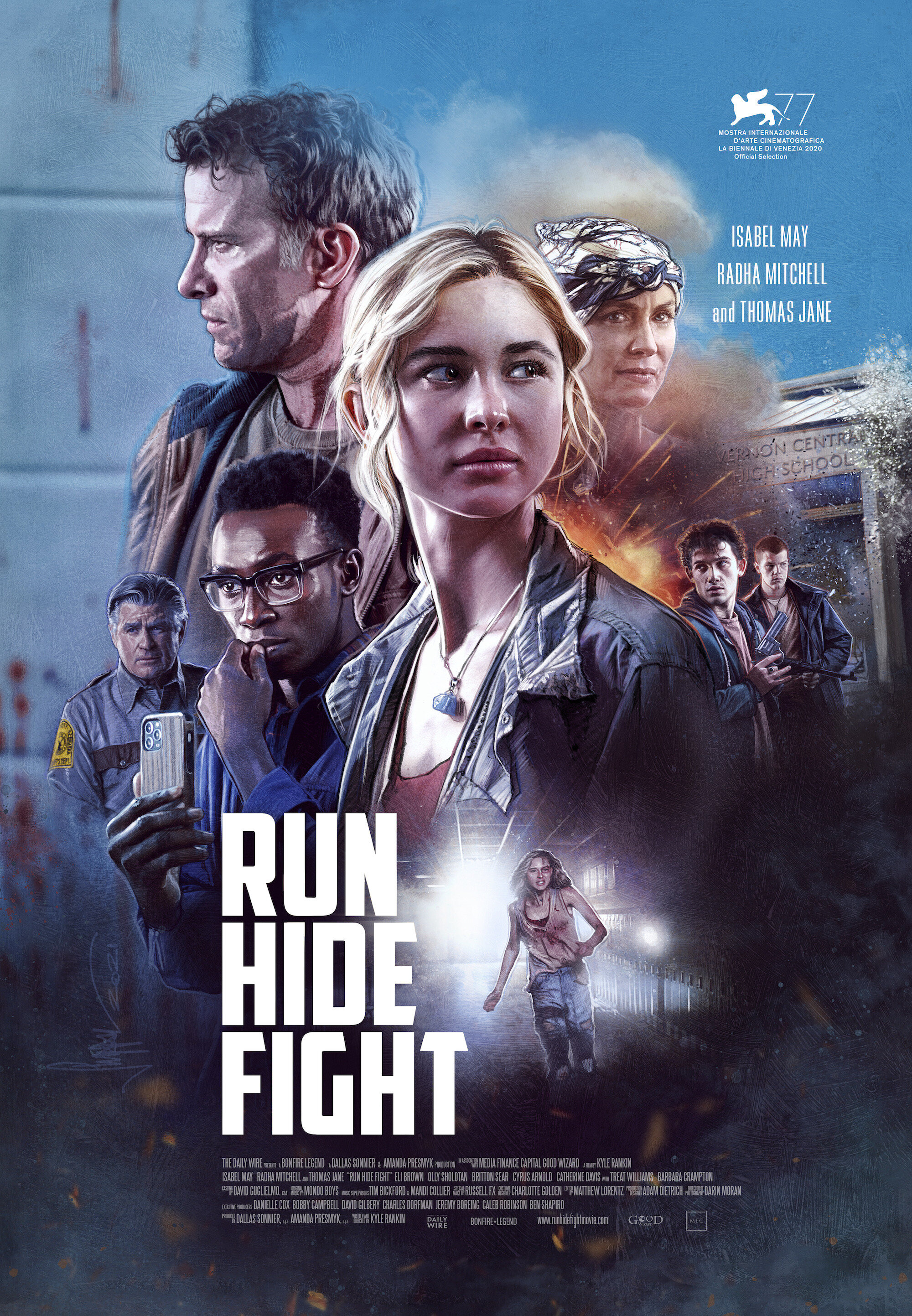 Mega Sized Movie Poster Image for Run Hide Fight (#2 of 2)