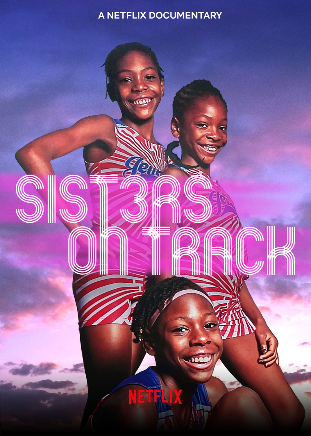 Extra Large Movie Poster Image for Sisters on Track 