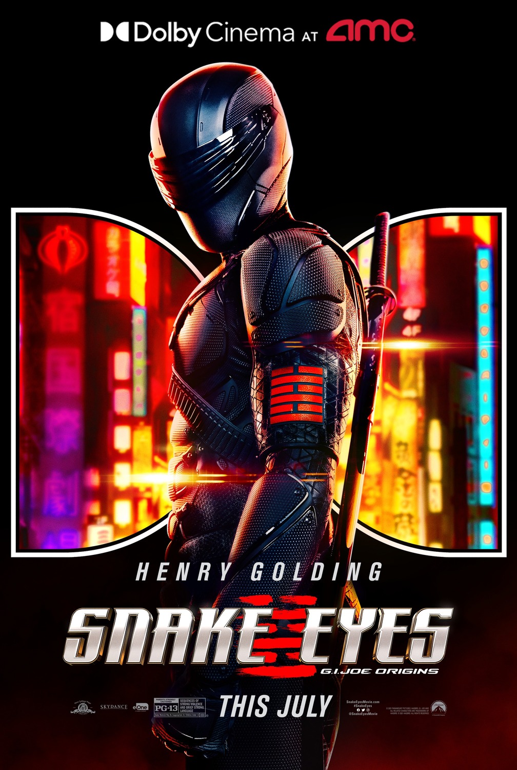 Extra Large Movie Poster Image for Snake Eyes: G.I. Joe Origins (#16 of 20)