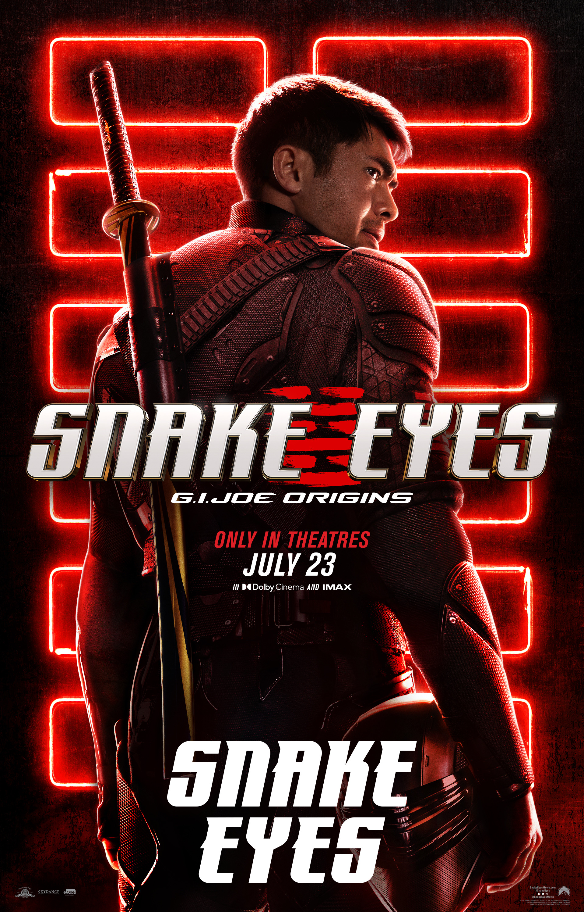 Mega Sized Movie Poster Image for Snake Eyes: G.I. Joe Origins (#4 of 20)