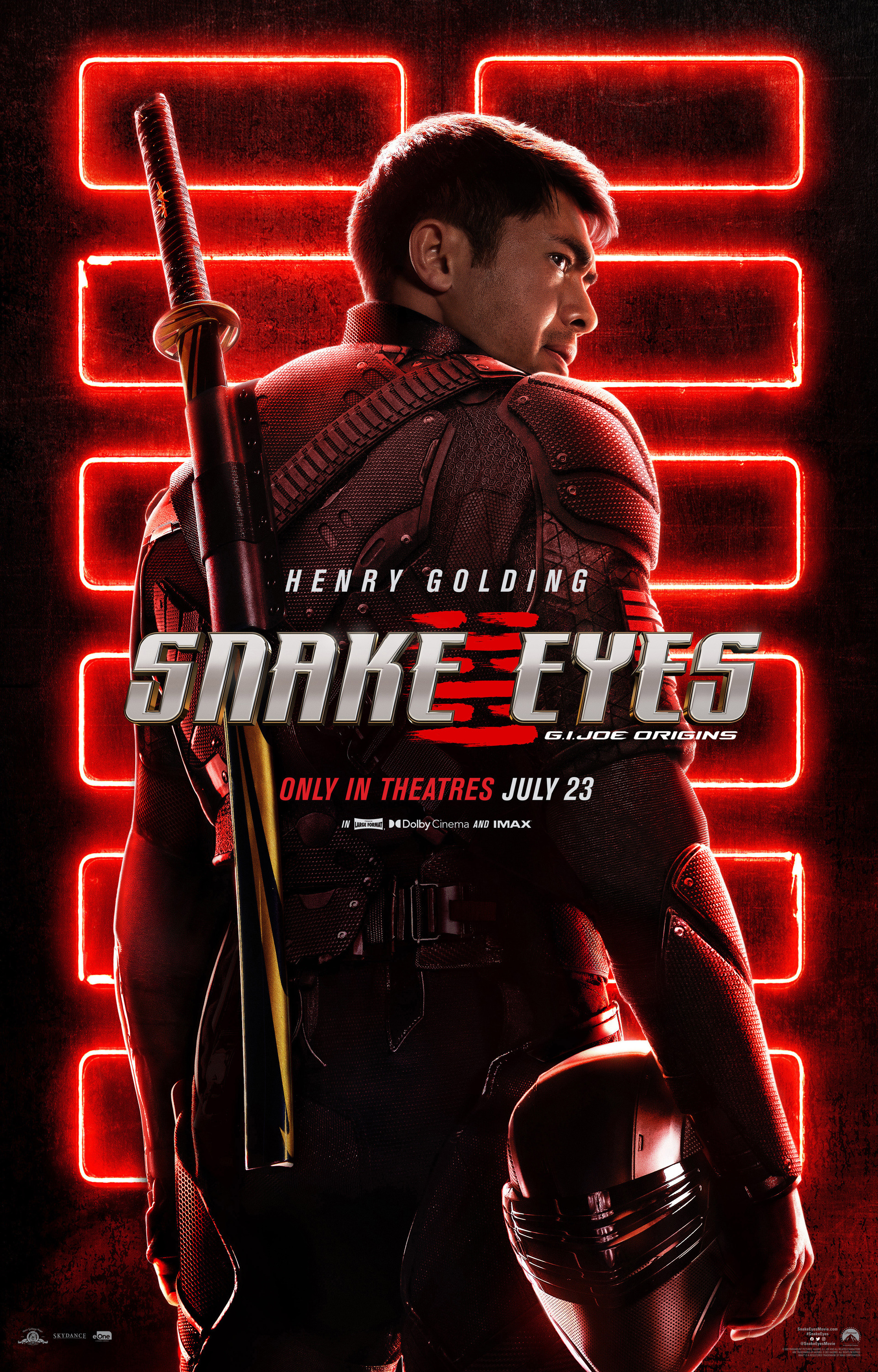 Mega Sized Movie Poster Image for Snake Eyes: G.I. Joe Origins (#1 of 20)