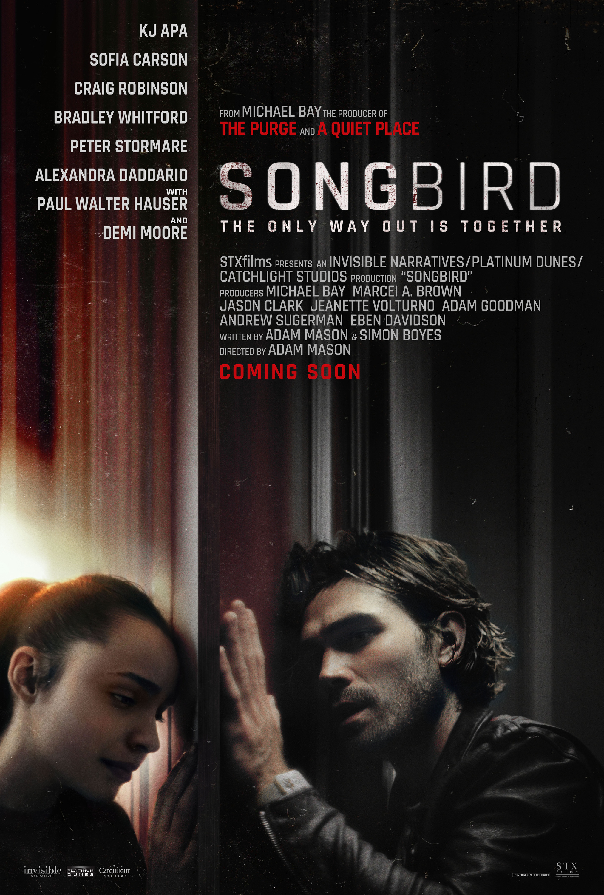 Mega Sized Movie Poster Image for Songbird (#1 of 4)