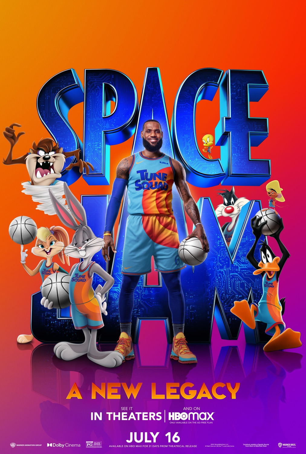 Extra Large Movie Poster Image for Space Jam: A New Legacy (#16 of 17)