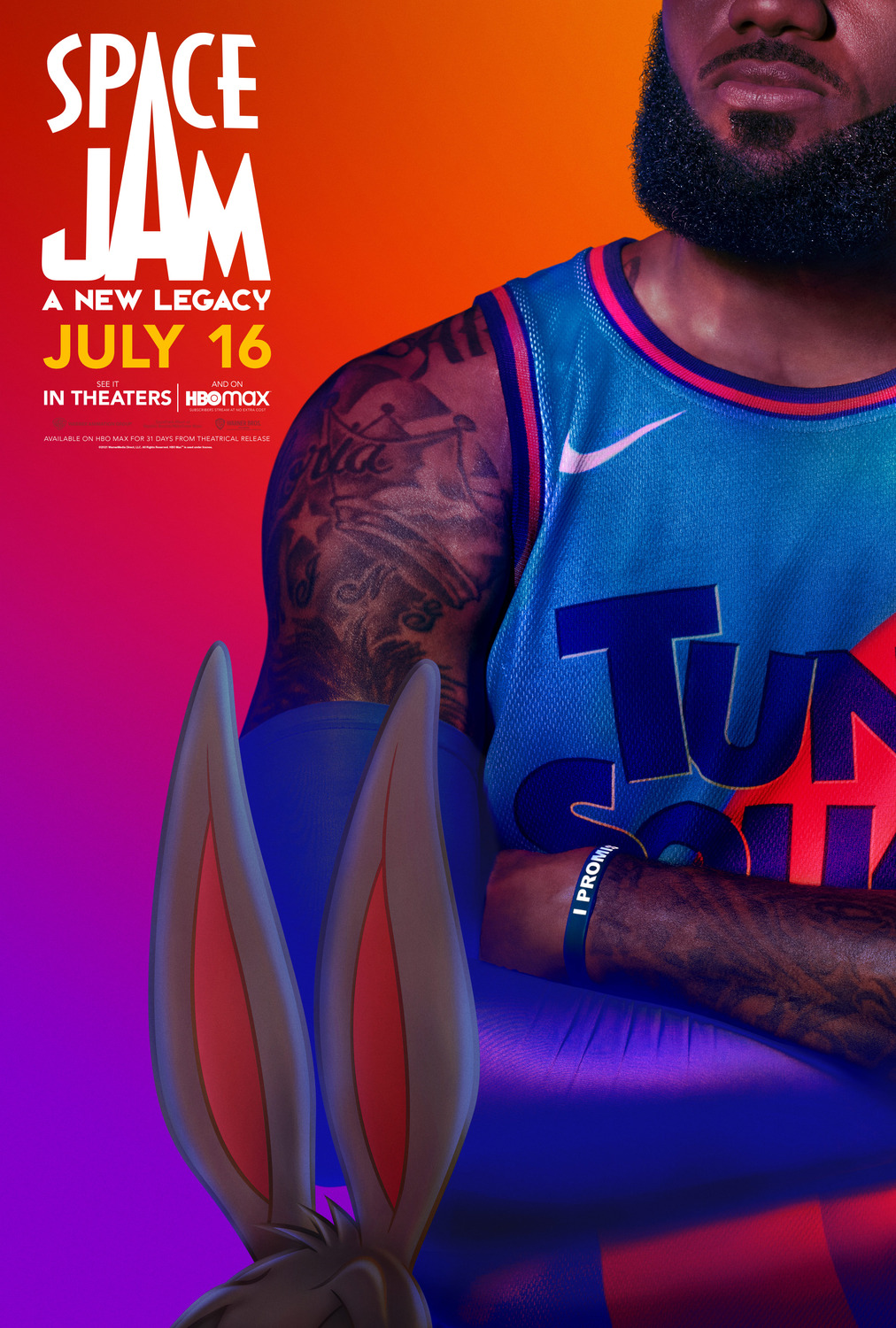 Extra Large Movie Poster Image for Space Jam: A New Legacy (#1 of 17)