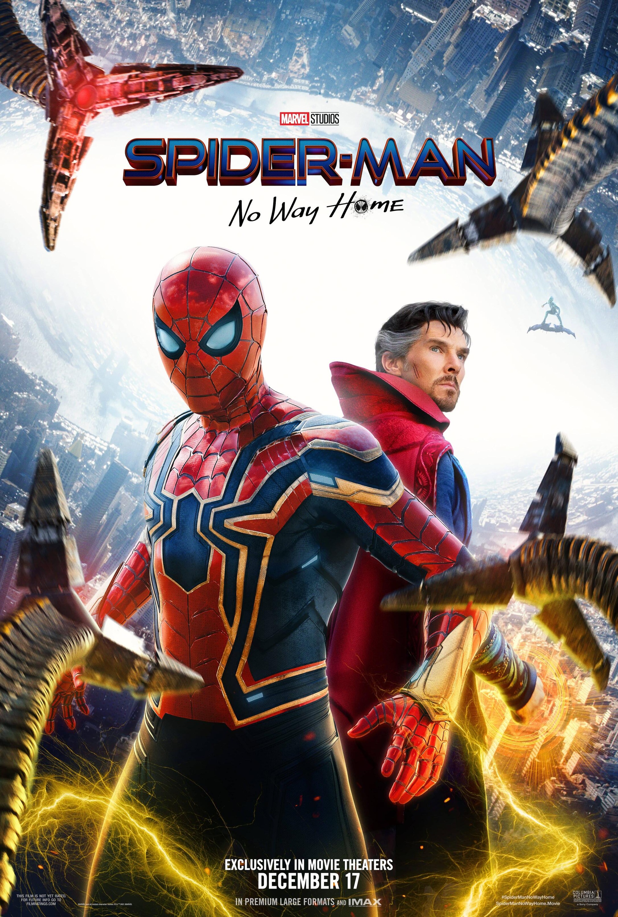 Mega Sized Movie Poster Image for Spider-Man: No Way Home (#2 of 22)