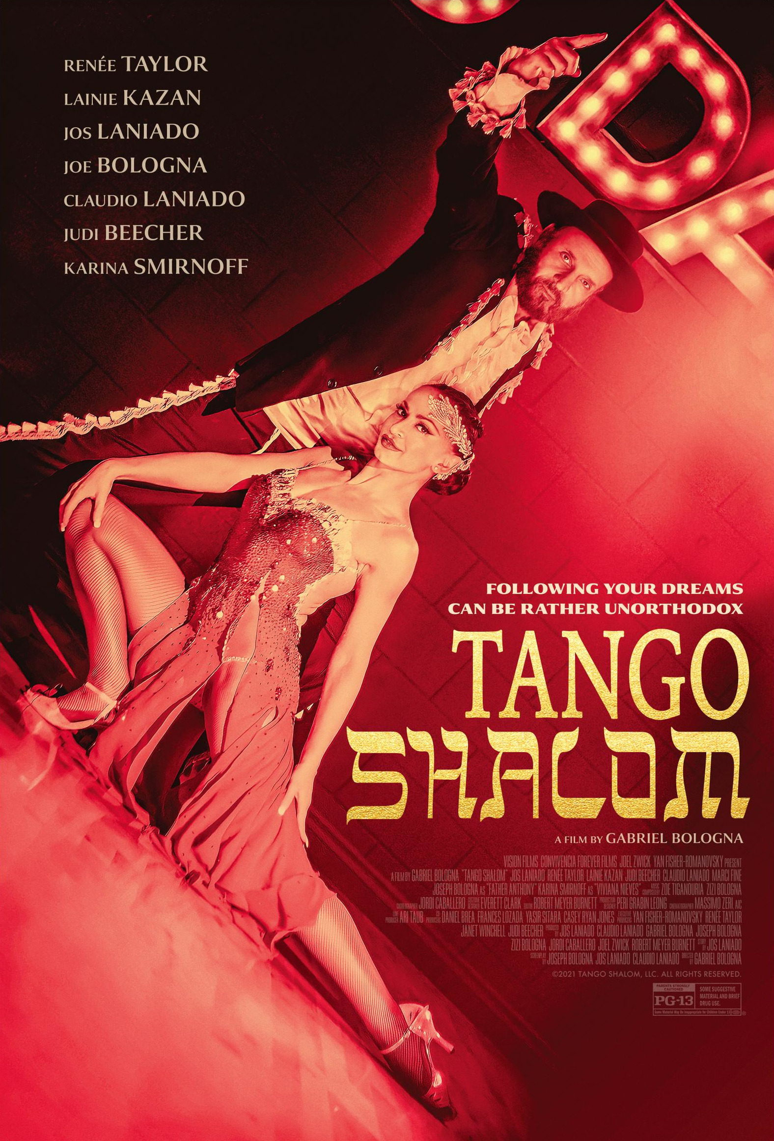 Mega Sized Movie Poster Image for Tango Shalom (#2 of 2)