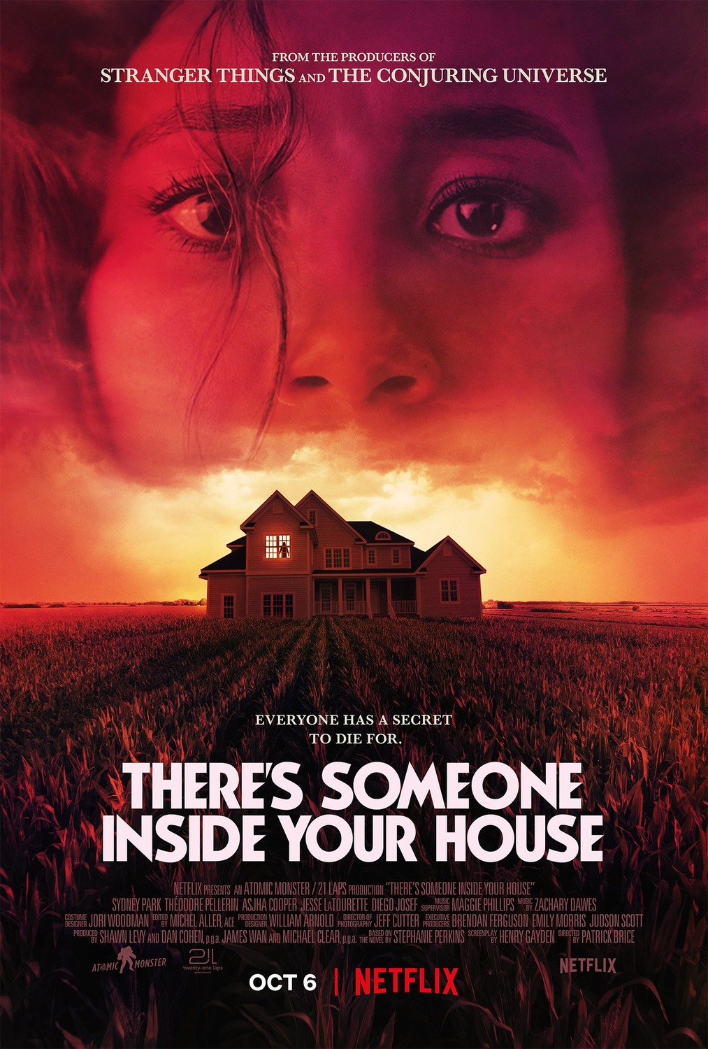Extra Large Movie Poster Image for There's Someone Inside Your House (#2 of 2)