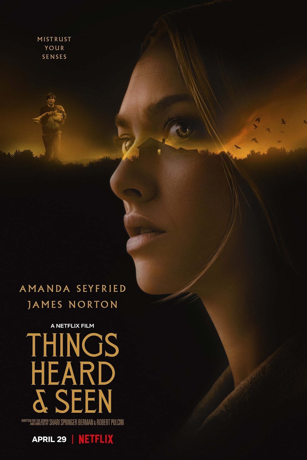 Extra Large Movie Poster Image for Things Heard & Seen 