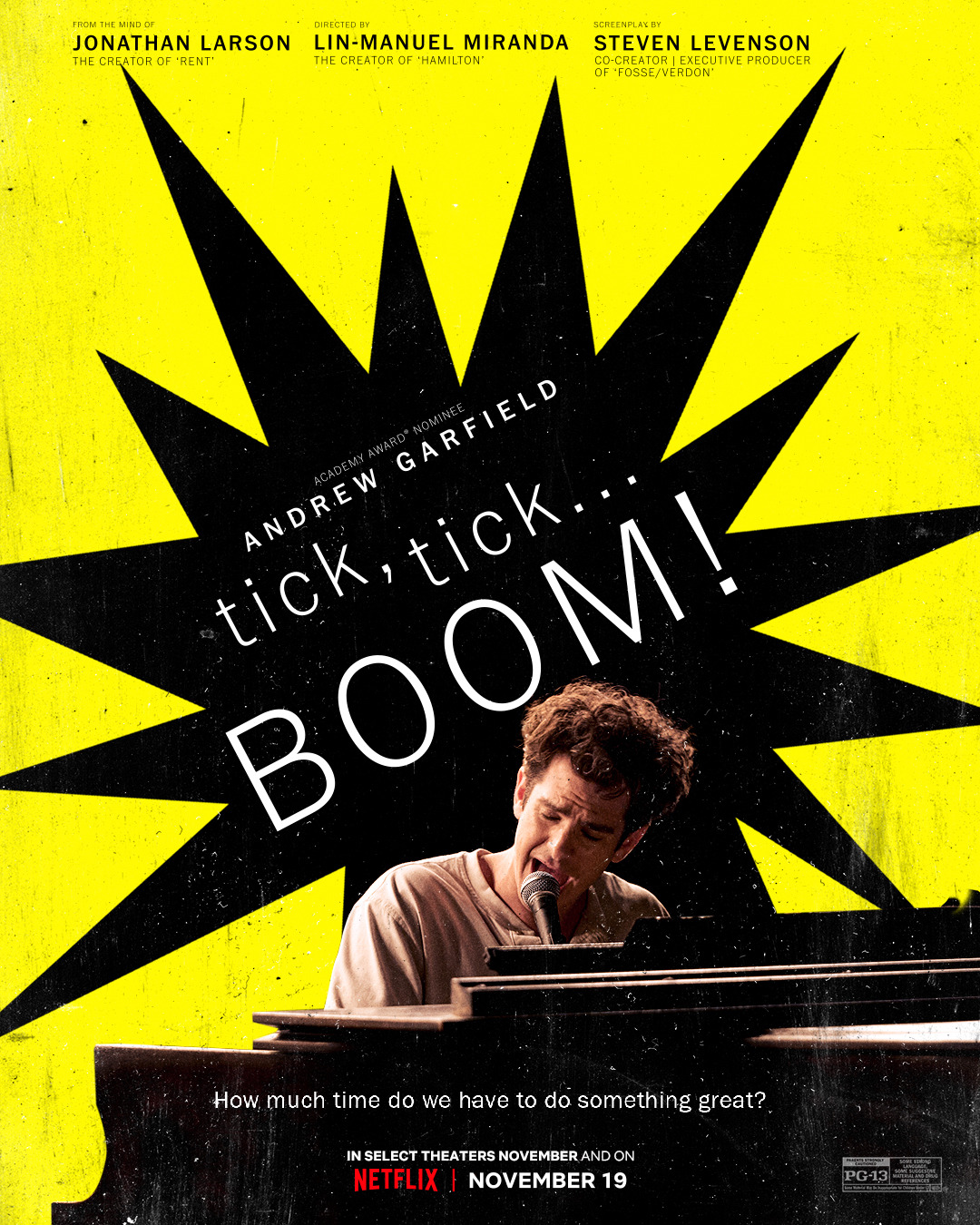Extra Large Movie Poster Image for Tick, Tick... Boom (#3 of 5)