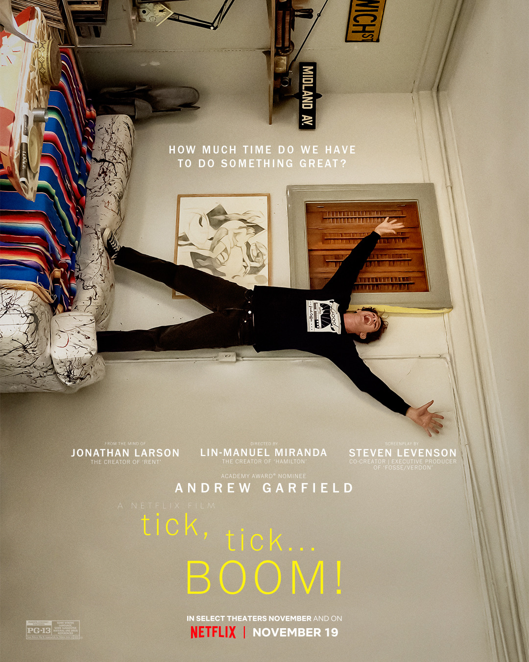 Extra Large Movie Poster Image for Tick, Tick... Boom (#4 of 5)