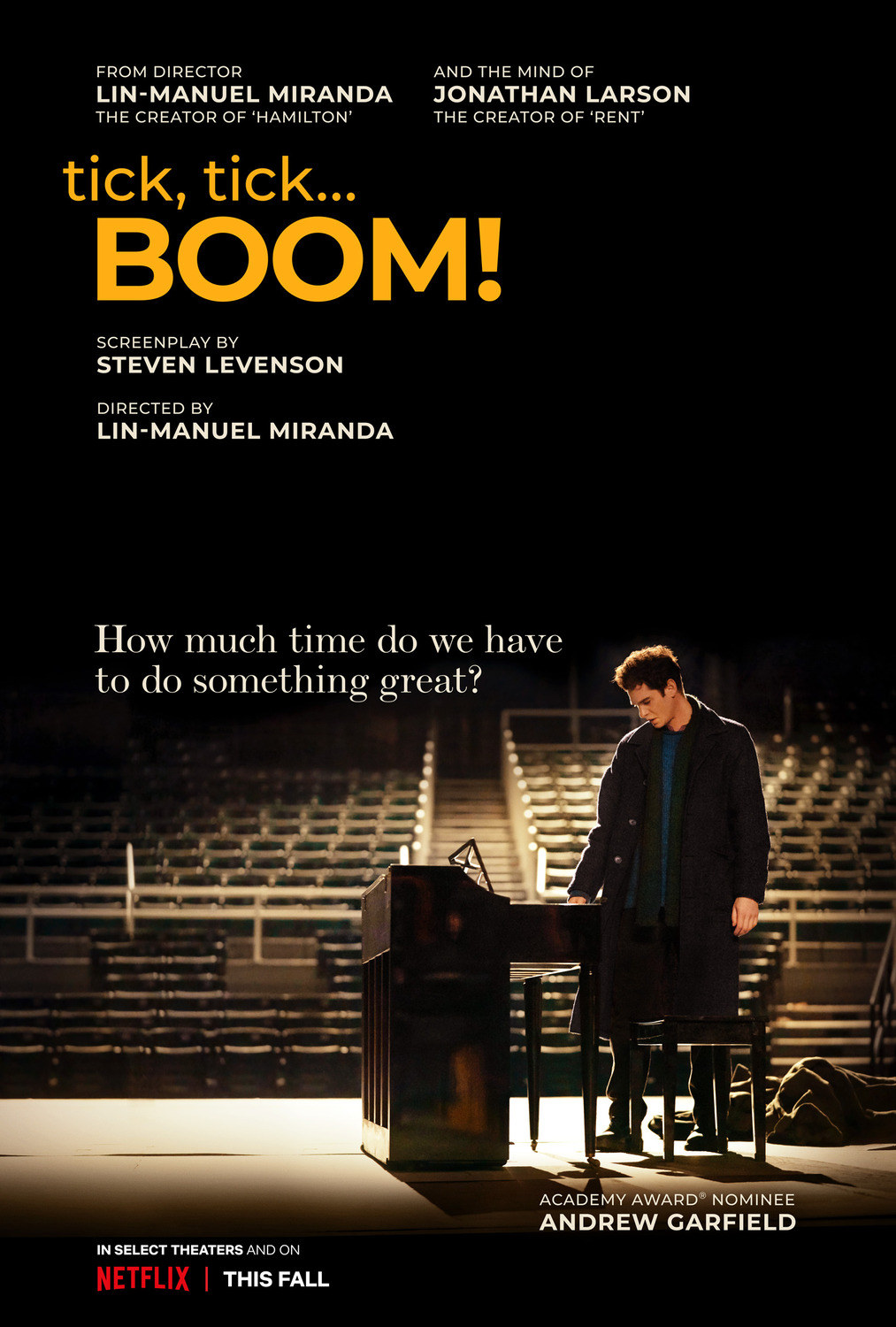 Extra Large Movie Poster Image for Tick, Tick... Boom (#1 of 5)