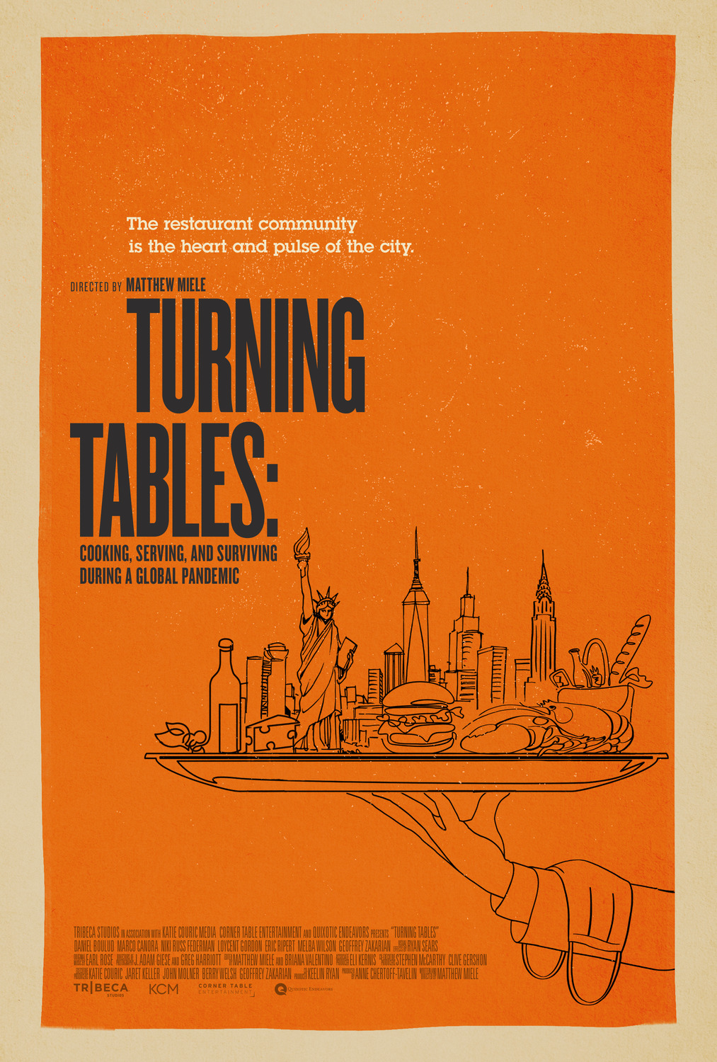 Extra Large Movie Poster Image for Turning Tables: Cooking, Serving, and Surviving in a Global Pandemic 