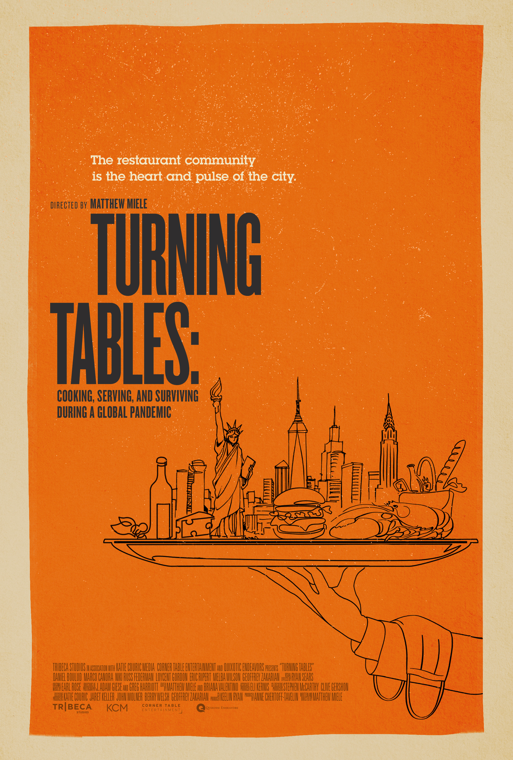 Mega Sized Movie Poster Image for Turning Tables: Cooking, Serving, and Surviving in a Global Pandemic 