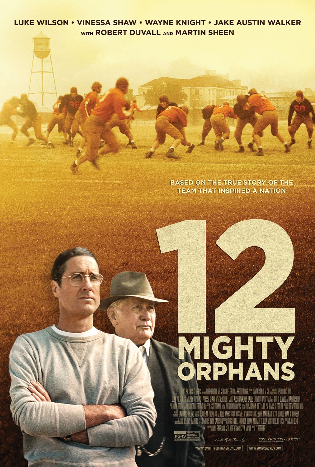 Extra Large Movie Poster Image for 12 Mighty Orphans 