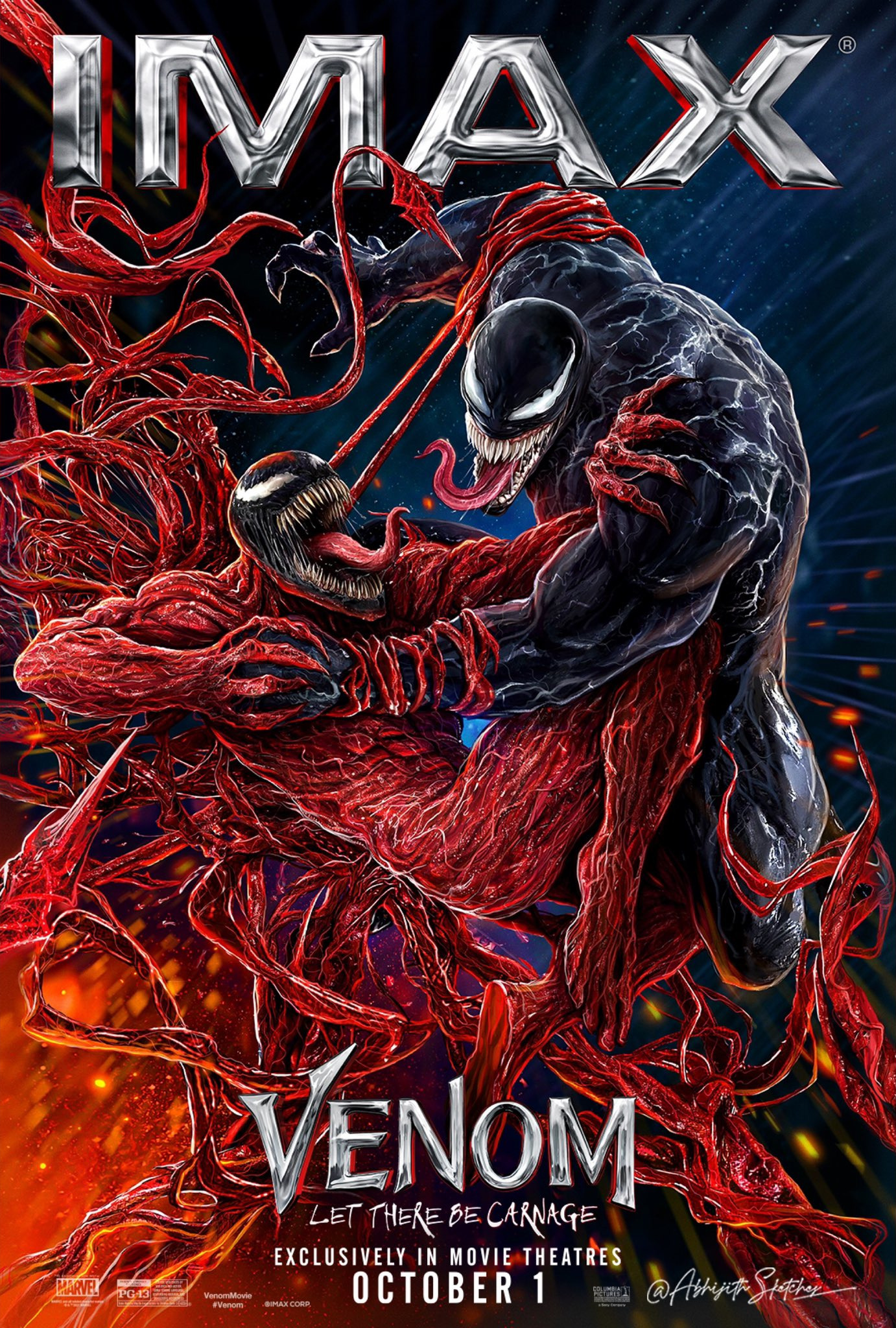 Mega Sized Movie Poster Image for Venom: Let There Be Carnage (#11 of 12)
