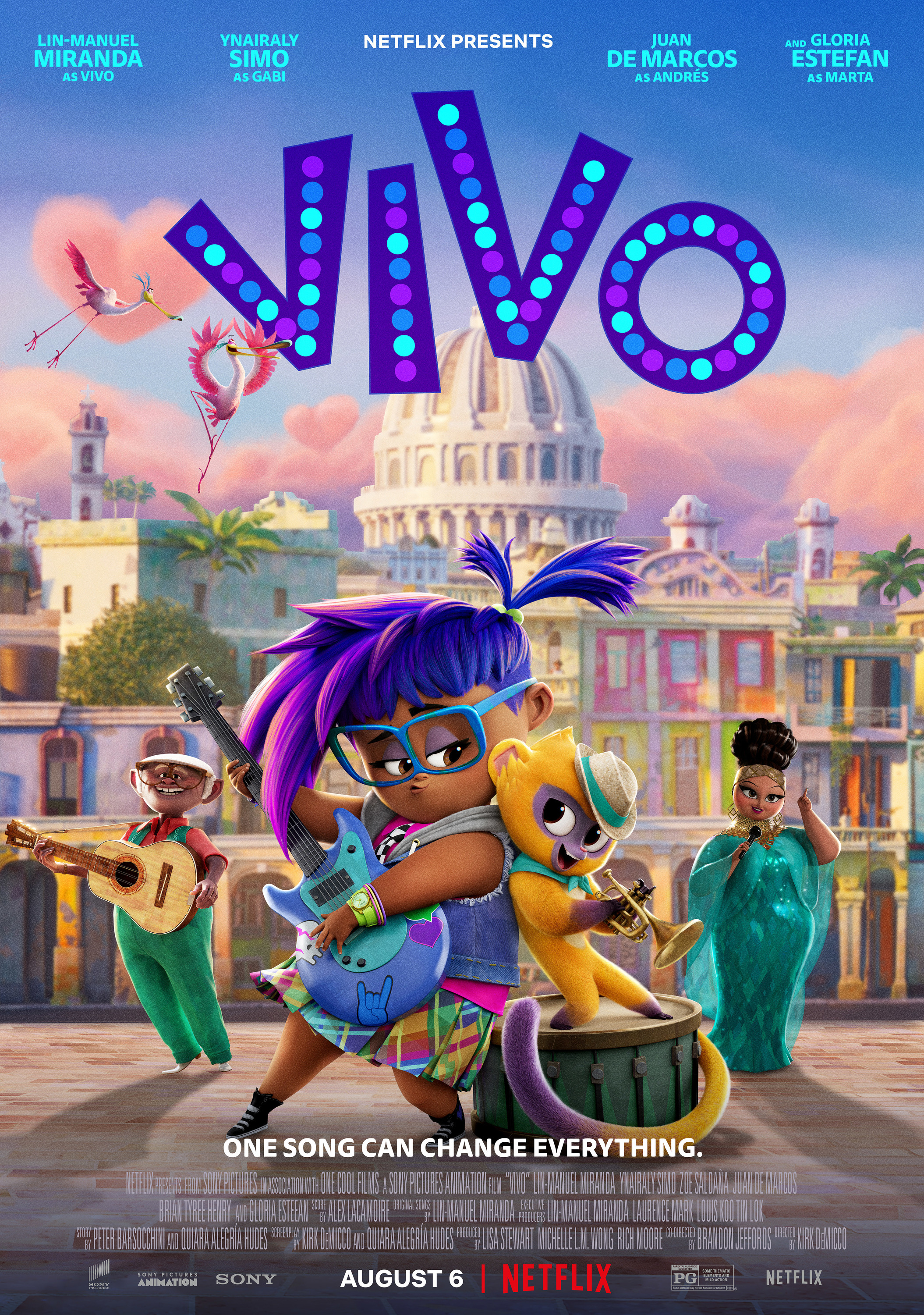 Mega Sized Movie Poster Image for Vivo (#2 of 2)