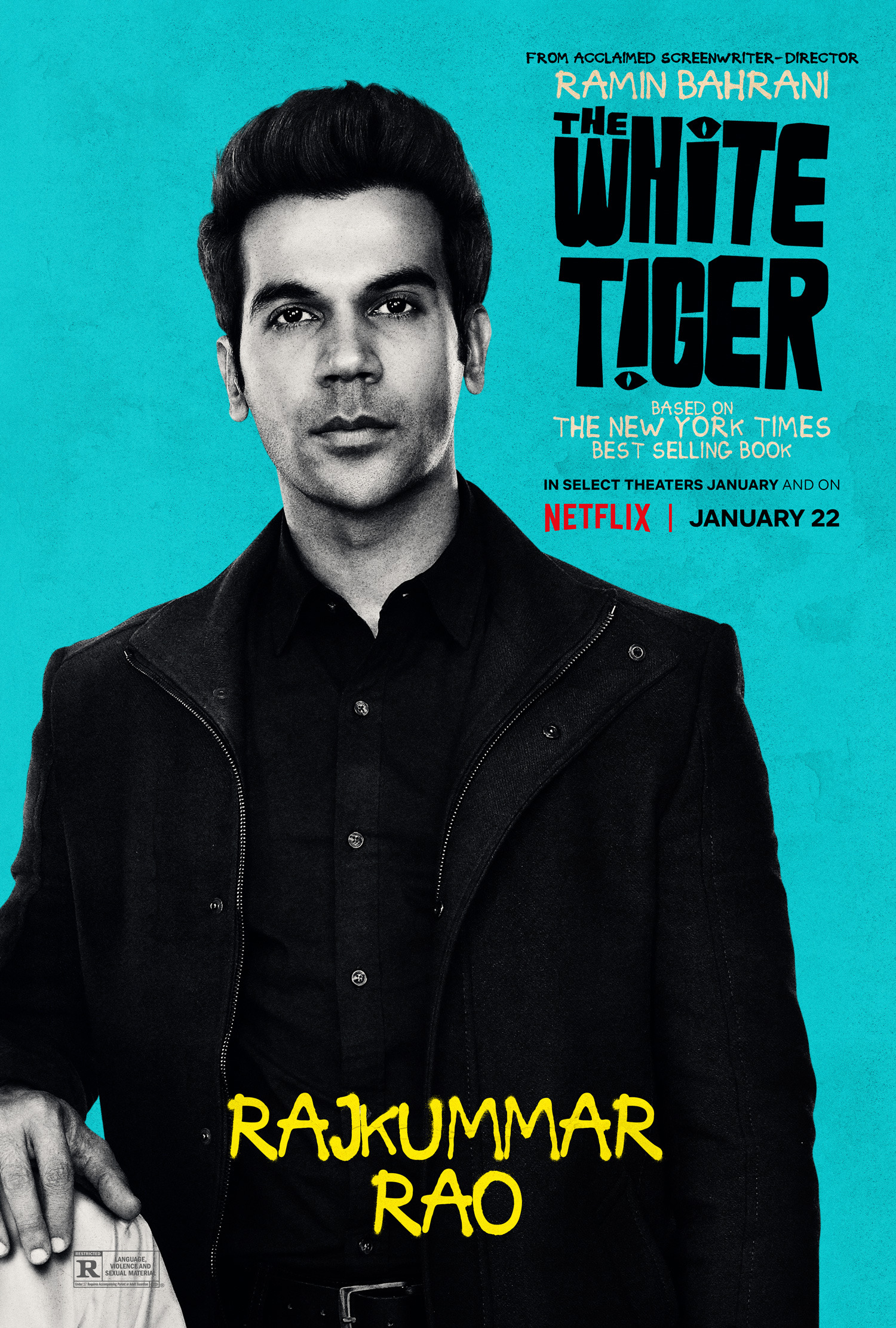 Mega Sized Movie Poster Image for The White Tiger (#5 of 5)