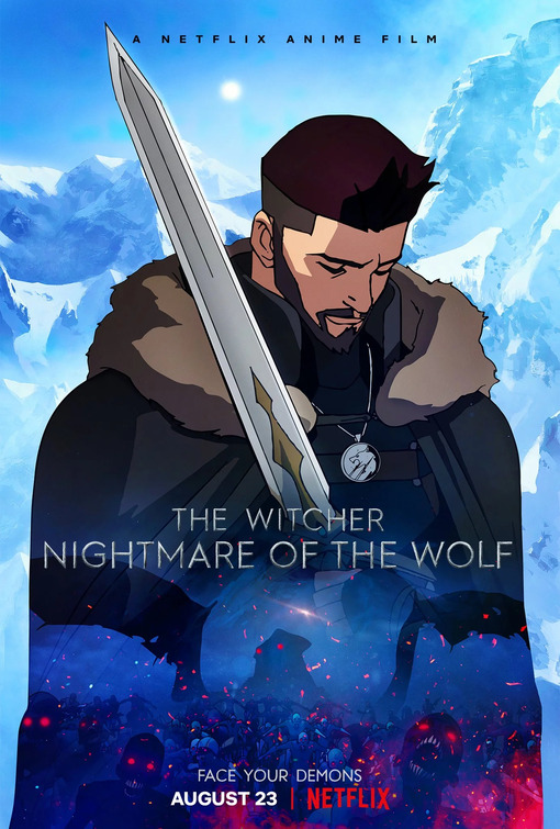 The Witcher: Nightmare of the Wolf Movie Poster