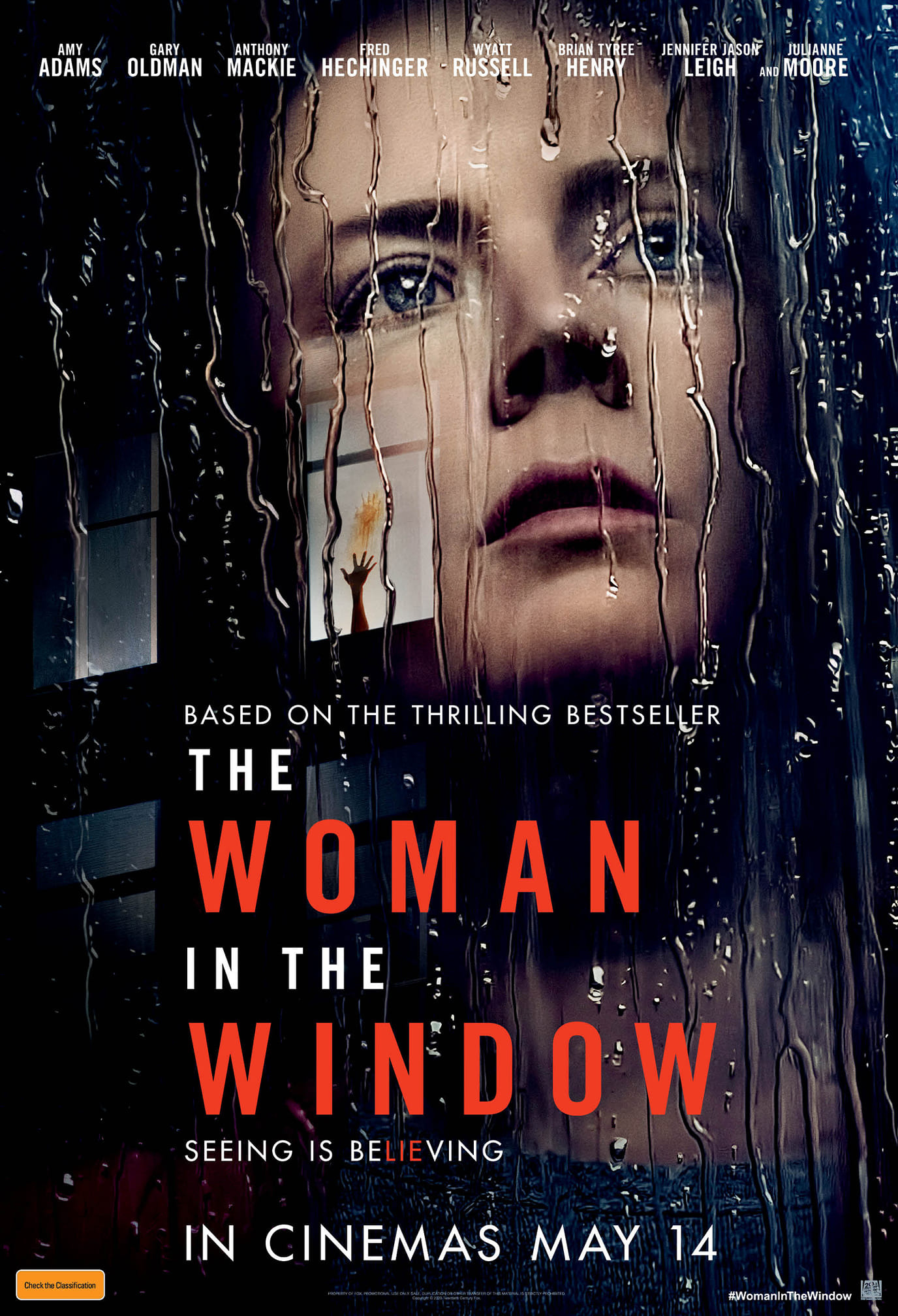 Mega Sized Movie Poster Image for The Woman in the Window (#2 of 3)
