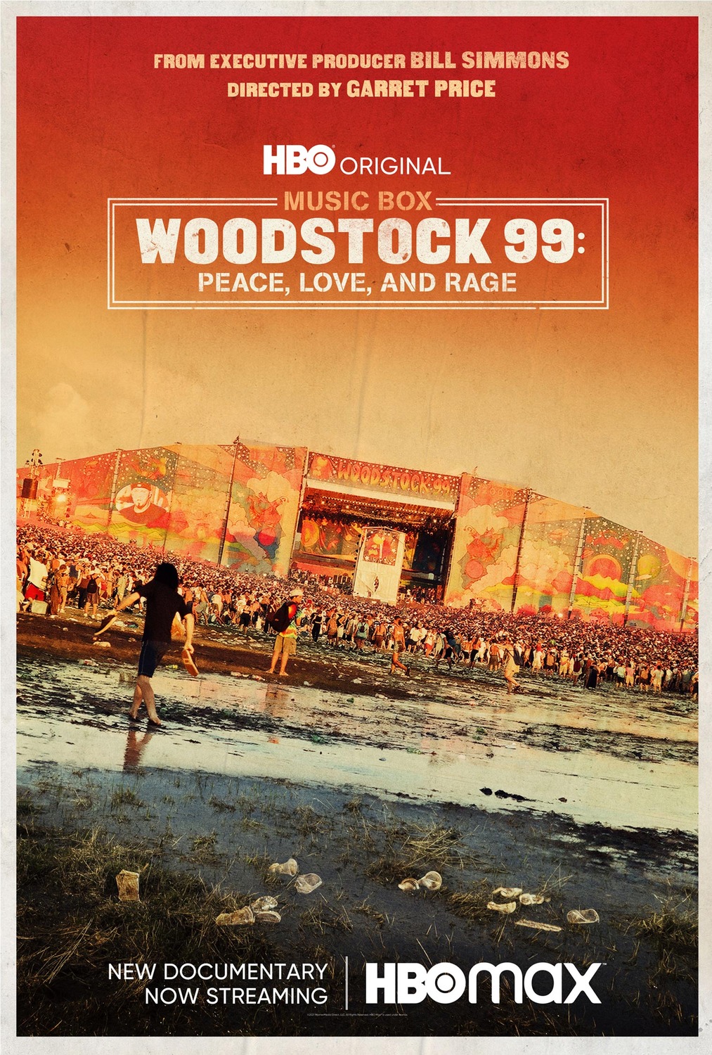 Extra Large Movie Poster Image for Woodstock 99: Peace Love and Rage 