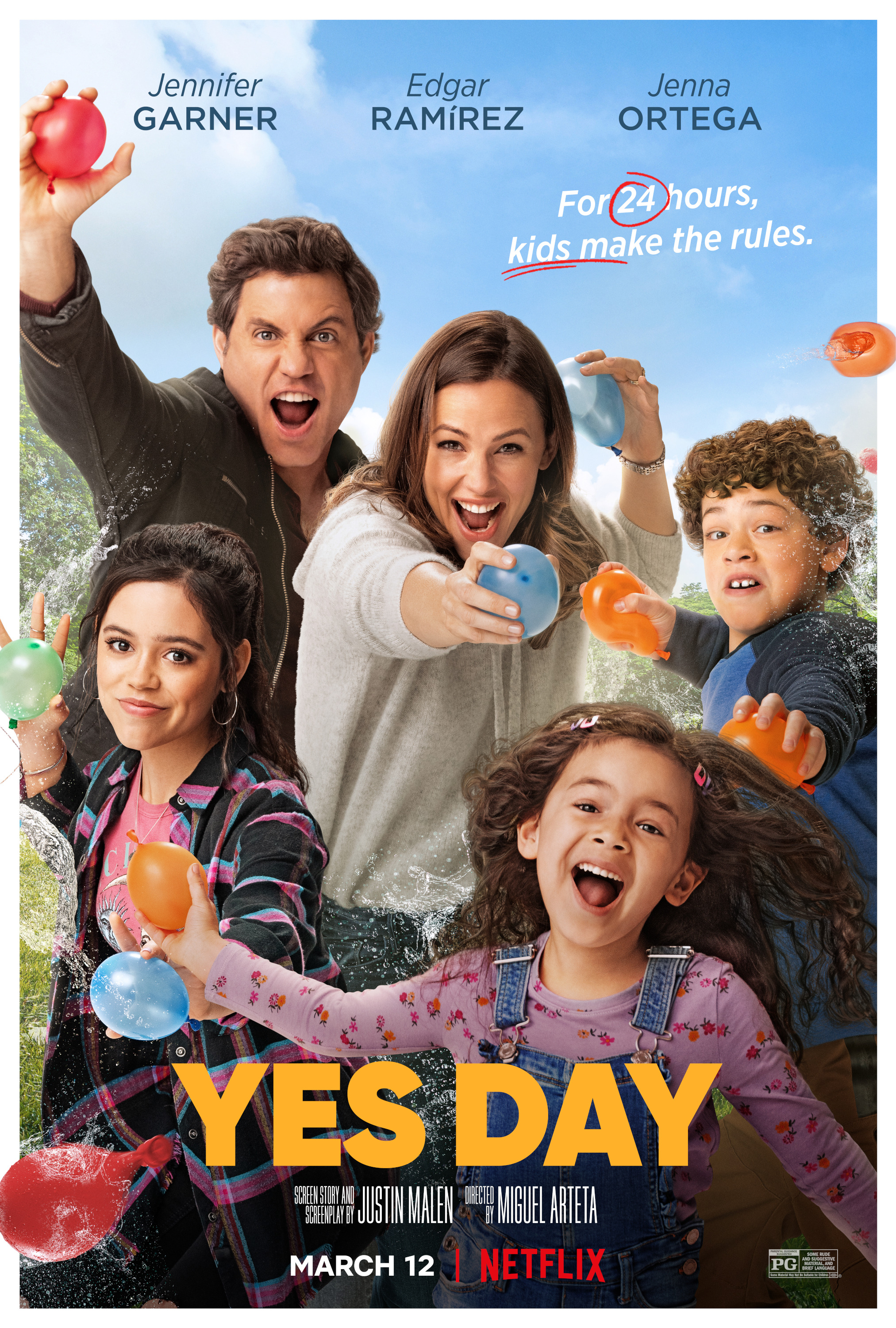 Mega Sized Movie Poster Image for Yes Day 