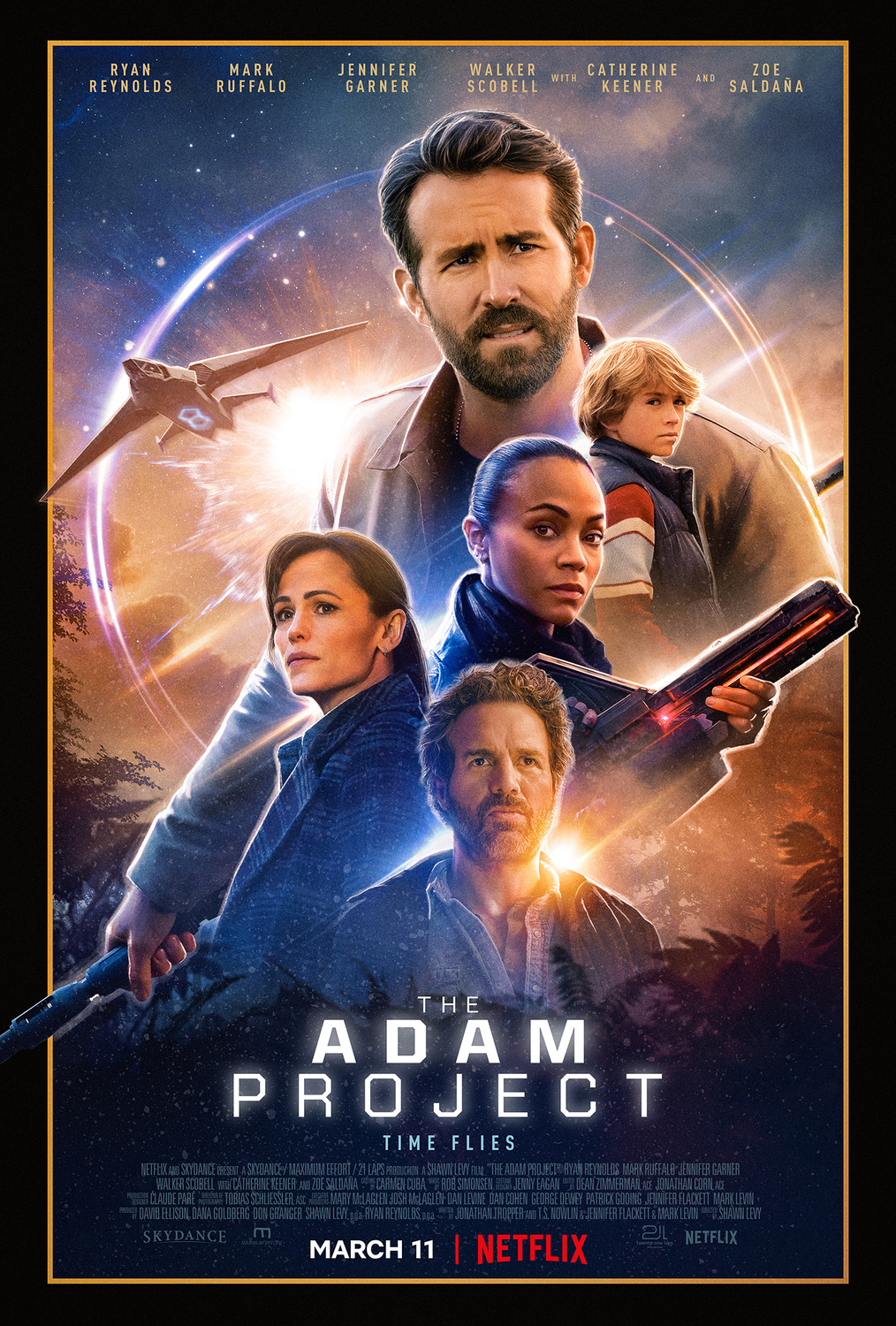 Extra Large Movie Poster Image for The Adam Project (#2 of 2)