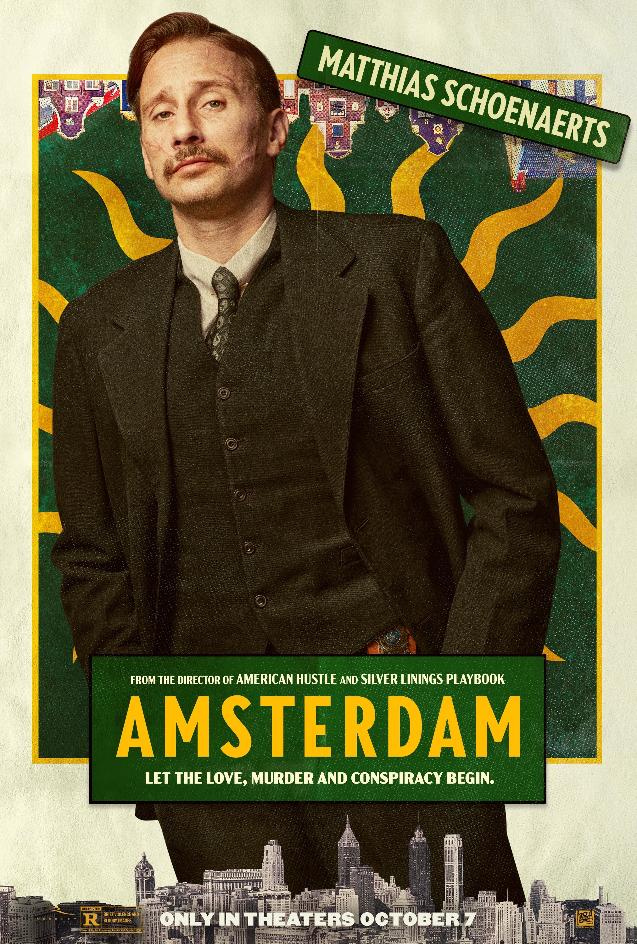 Mega Sized Movie Poster Image for Amsterdam (#14 of 19)